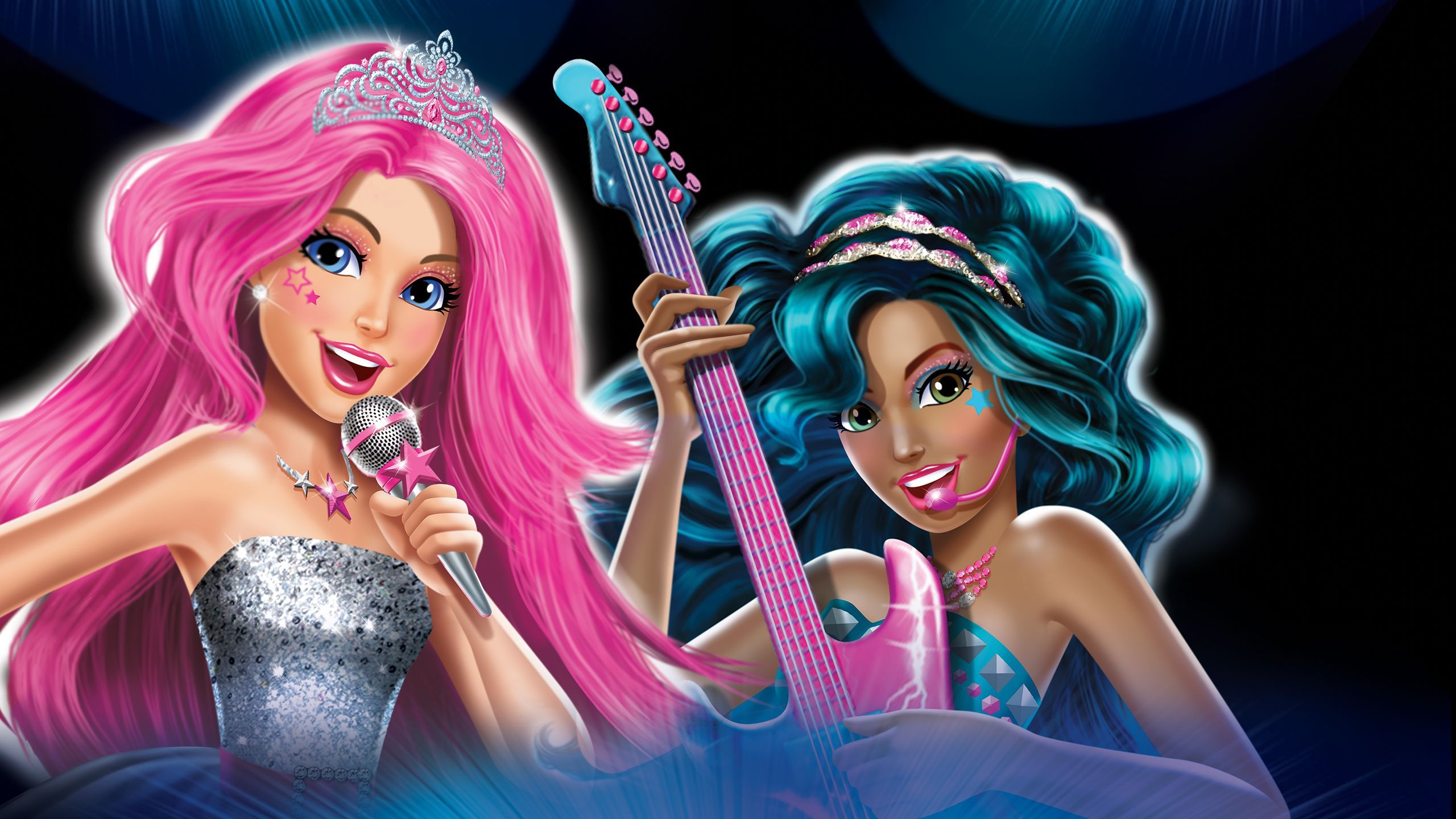 2560x1440 Princess Wallpaper Barbie Unicorn Wallpaper Barbie Unicorn Barbie Y Los Unicornios Barbie NavideÃ±a