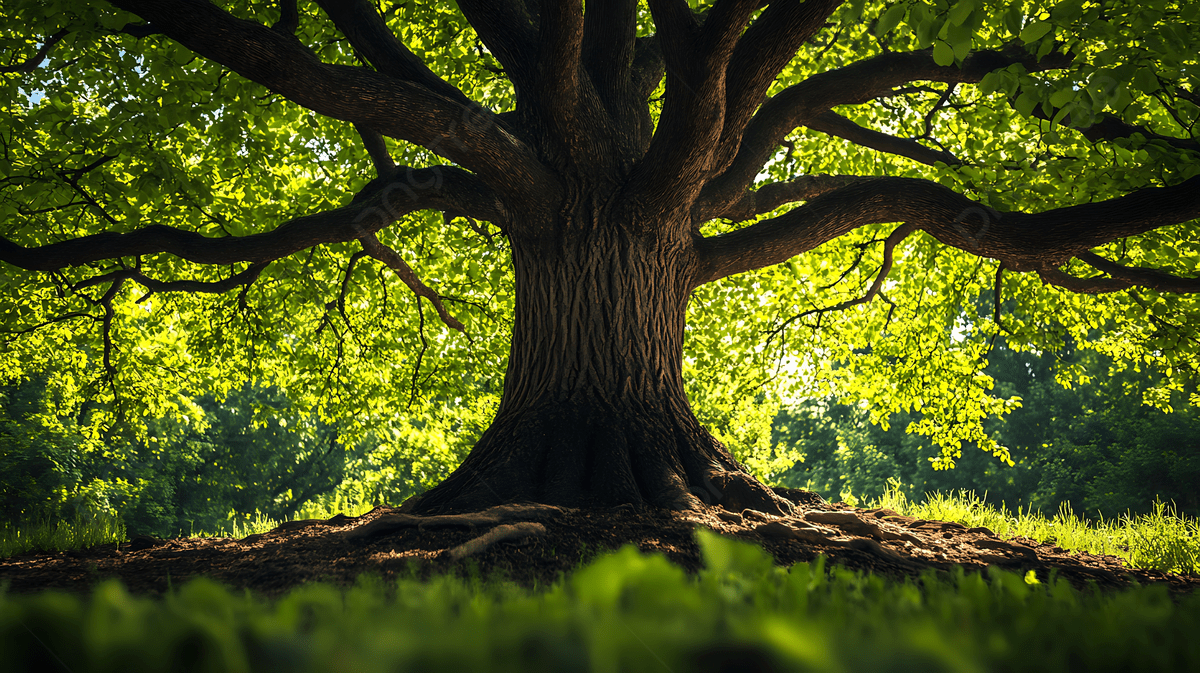 1200x673 Photorealistic Tree With Branches And Trunk Outside In Nature, Photorealistic Tree, Branches And Trunk, Outside In Nature Background Image And Wallpaper for Free Download