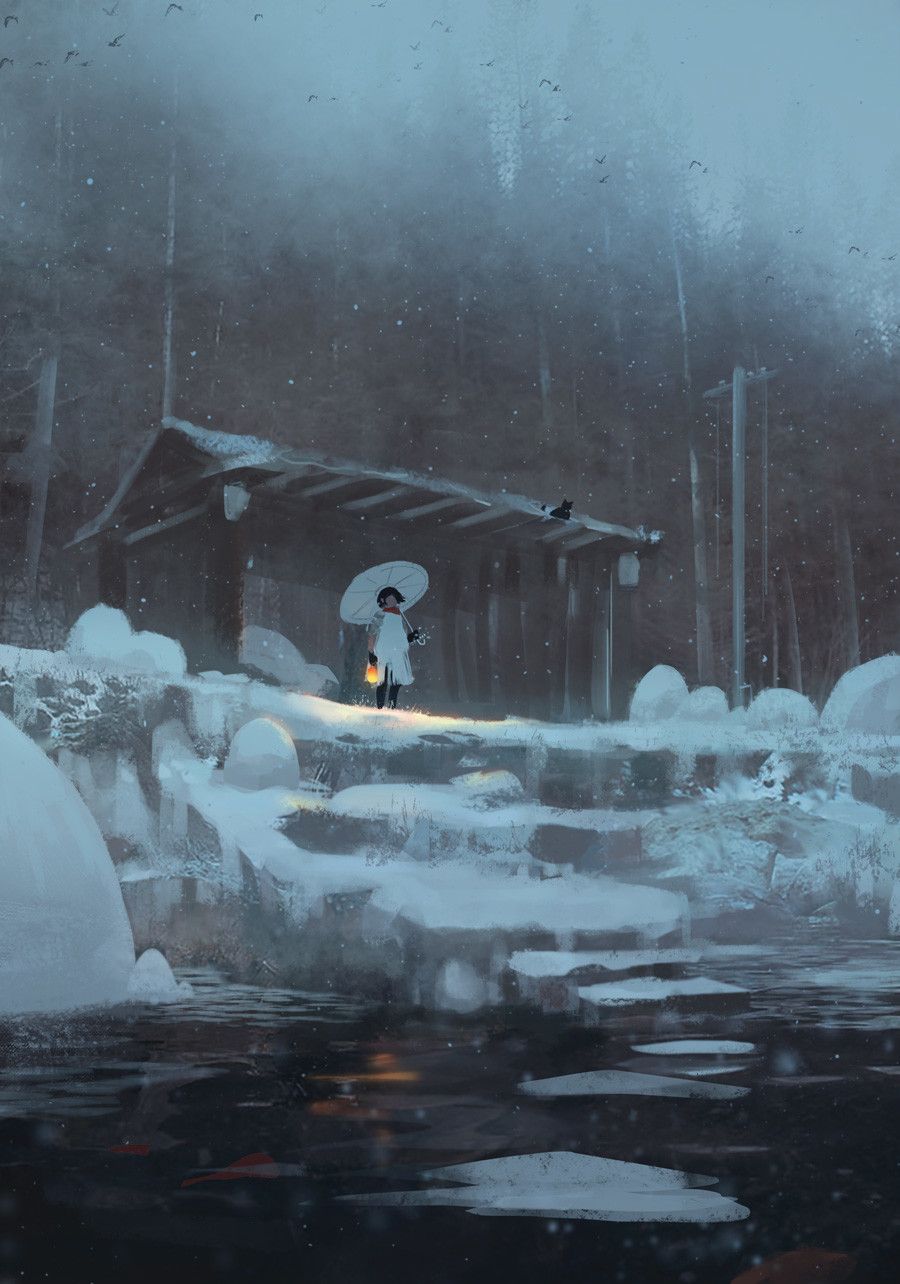 900x1284 Snow Sketch