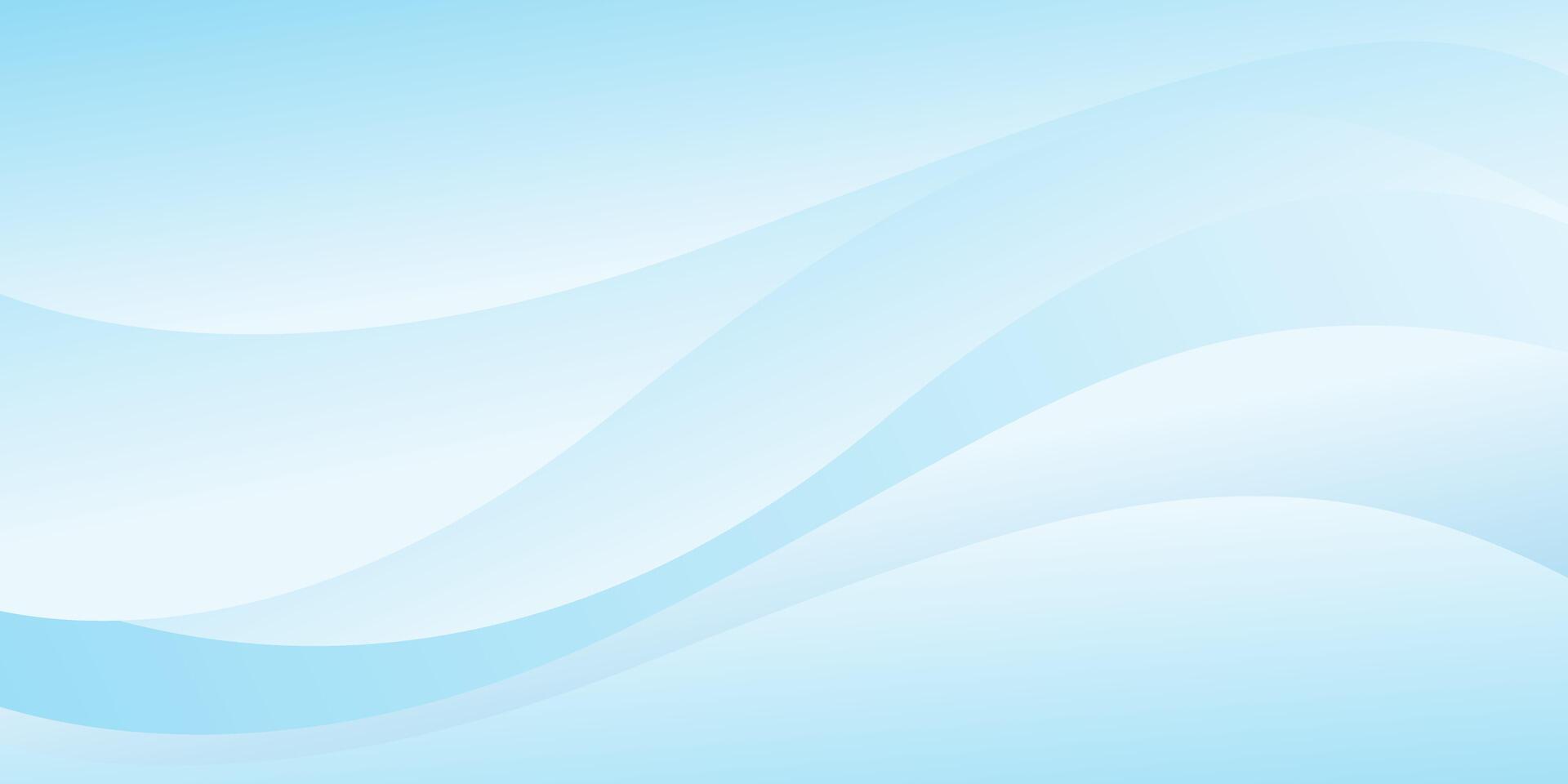 1920x960 Abstract light blue curve background, blue beauty dynamic wallpaper with wave shapes. Suitable for business selling banners, ads, events, templates, pages, webs, and others