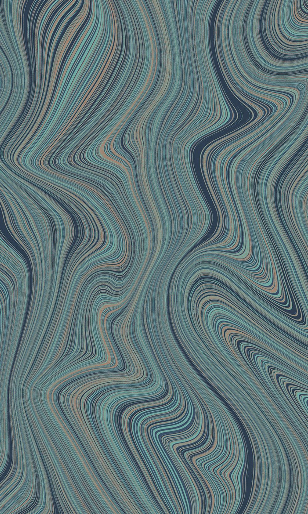 1000x1667 Blue Green Abstract Geometric Curve Lines Wallpaper R9187