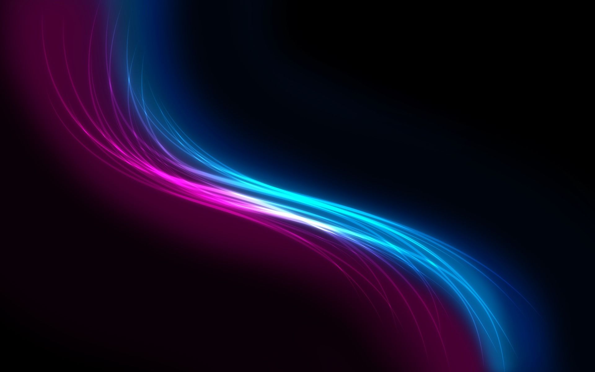 1920x1200 Purple Blue Curve Abstract Design Wallpaper Background Glare