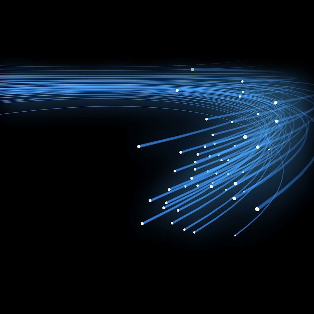 1024x1024 Xray Blue Lines Curve Pattern iPad Wallpaper Free Download