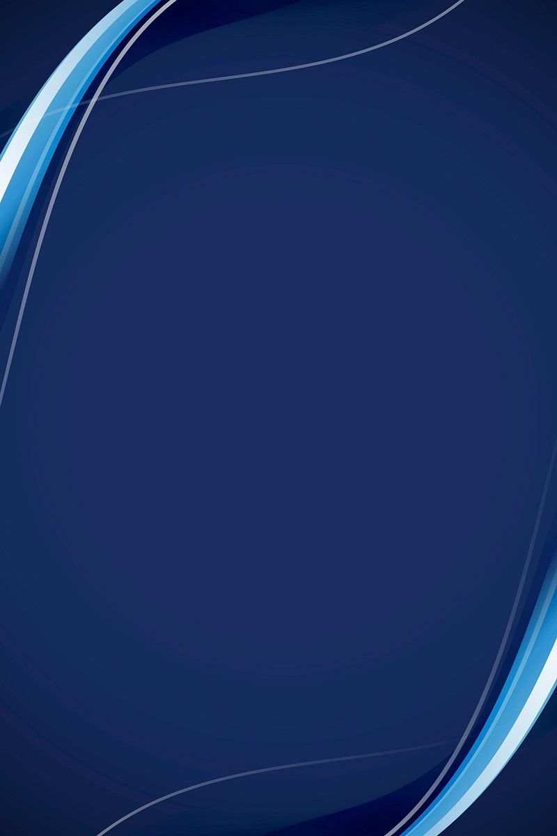 800x1200 Blue curve frame template vector