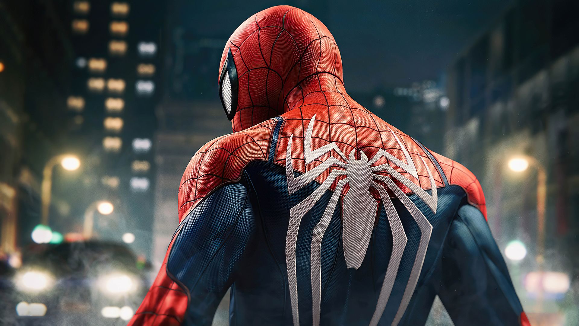 1920x1080 Spiderman Scene Wallpaper For Chromebook