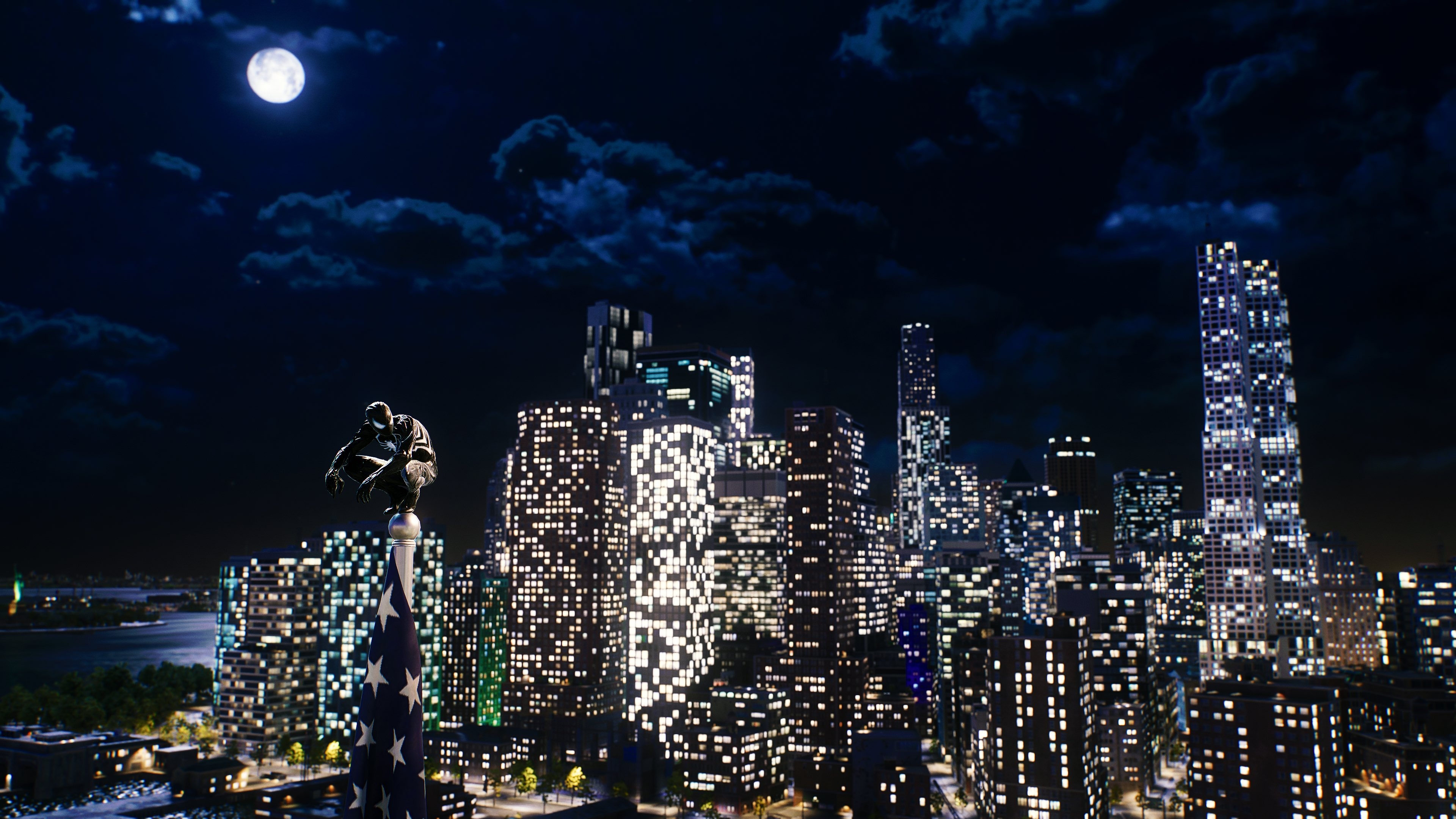 3840x2160 Marvel's Spider Man 2 City Wallpaper, HD Games 4K Wallpaper, Image And Background