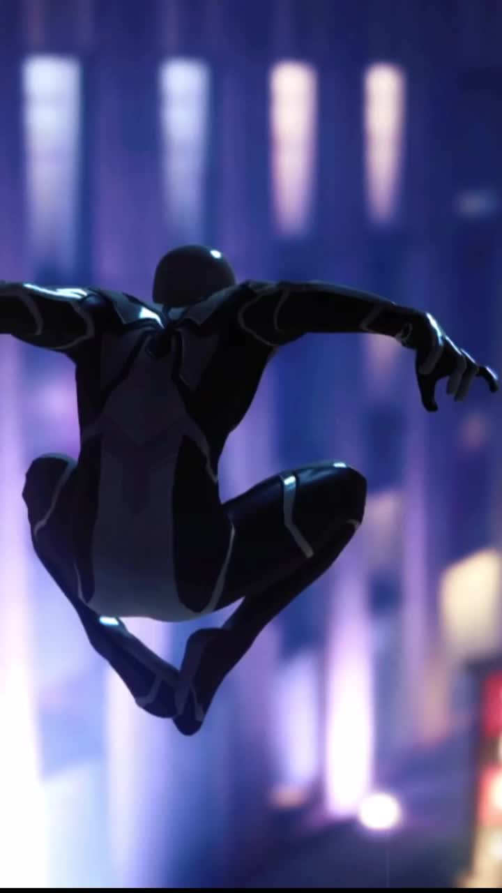720x1280 Exploring the Spiderman Purple Night Mobile Live Wallpaper