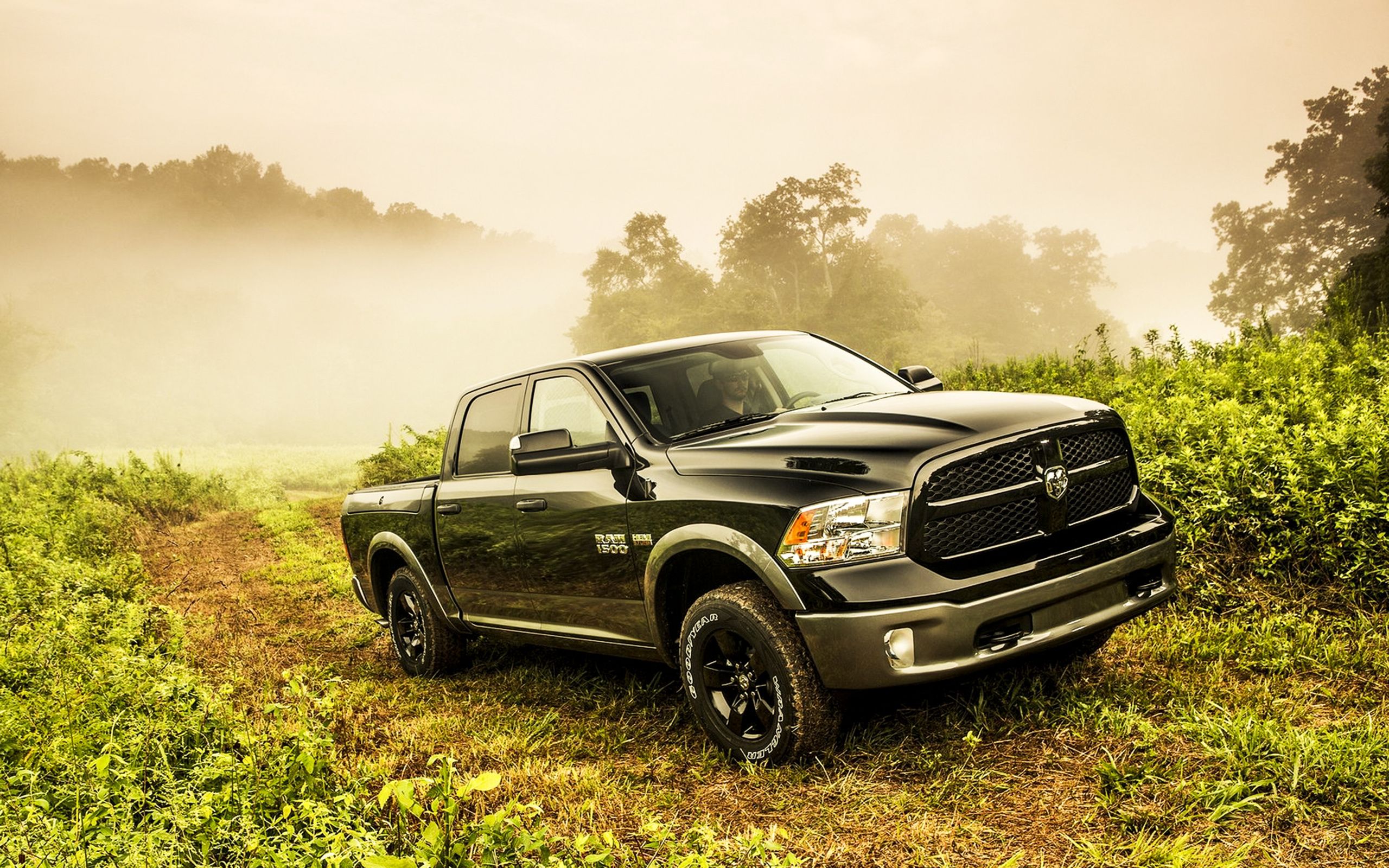 2560x1600 Dodge Ram 1500 HD: Rugged Power Meets Nature's Wild Backdropx1600