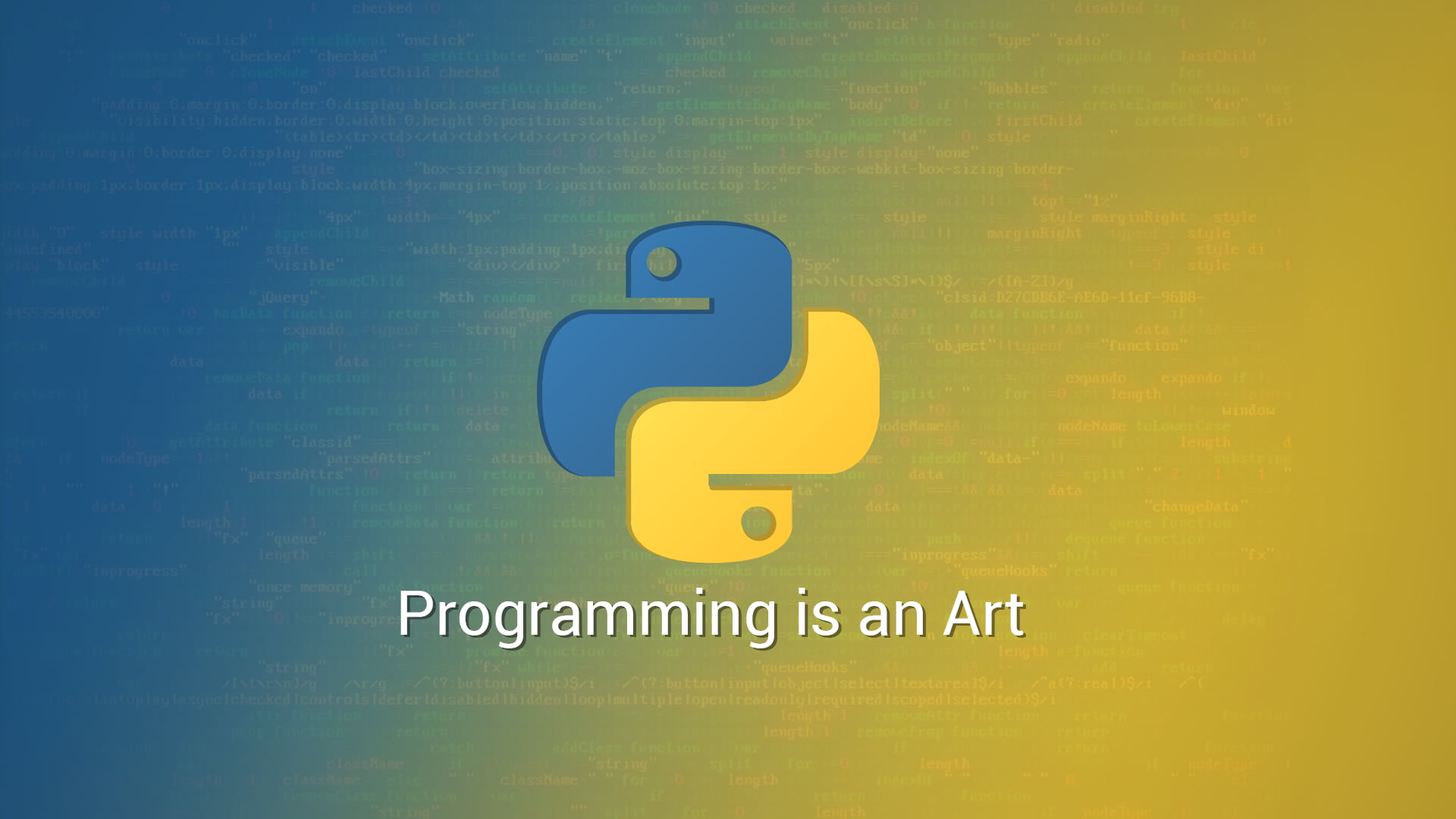 1920x1080 Programming is an Art text, code, python, computer, Python (programming) HD wallpaper