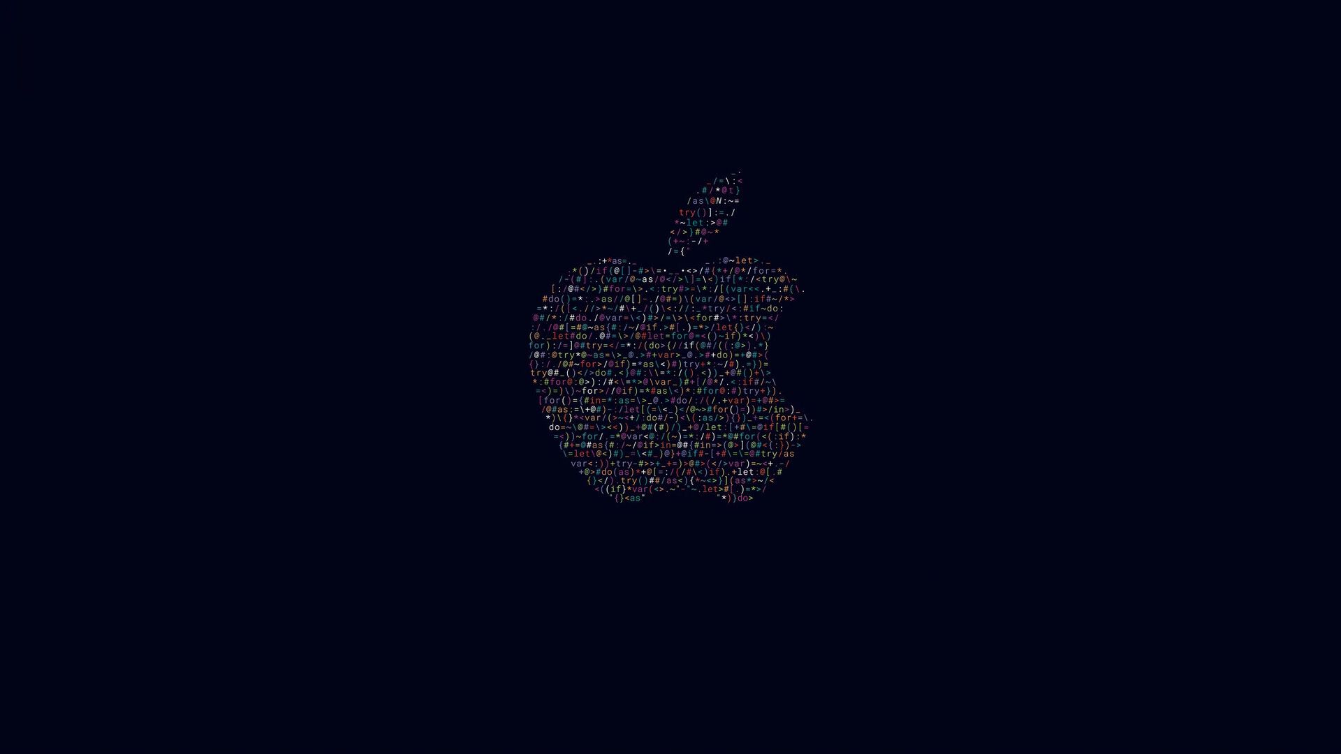 1920x1080 Apple Programming Code Logo Wallpaper 4K HD PC h