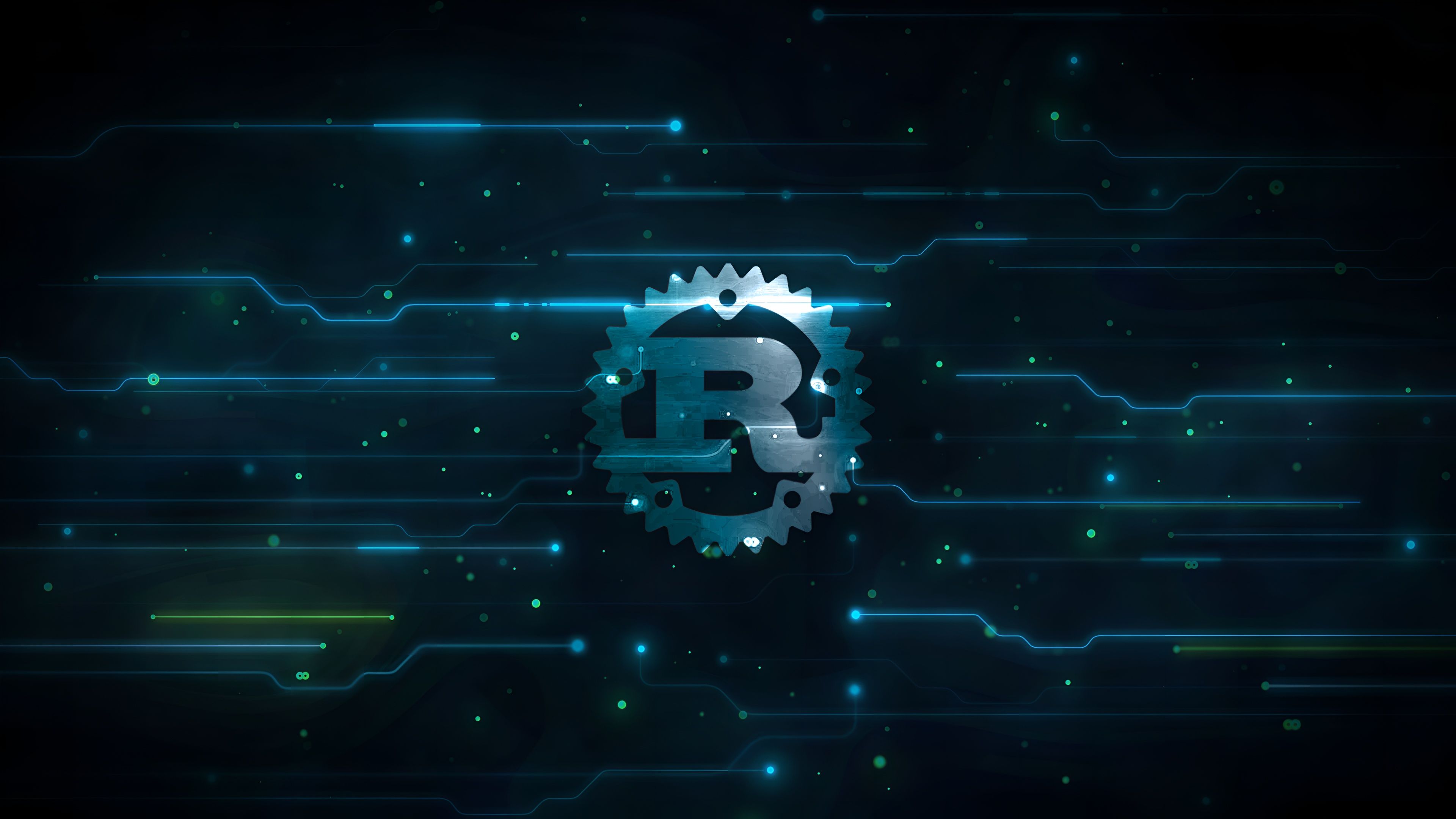 3840x2160 Rust Programming Language 4K Circuit Wallpaperx2160