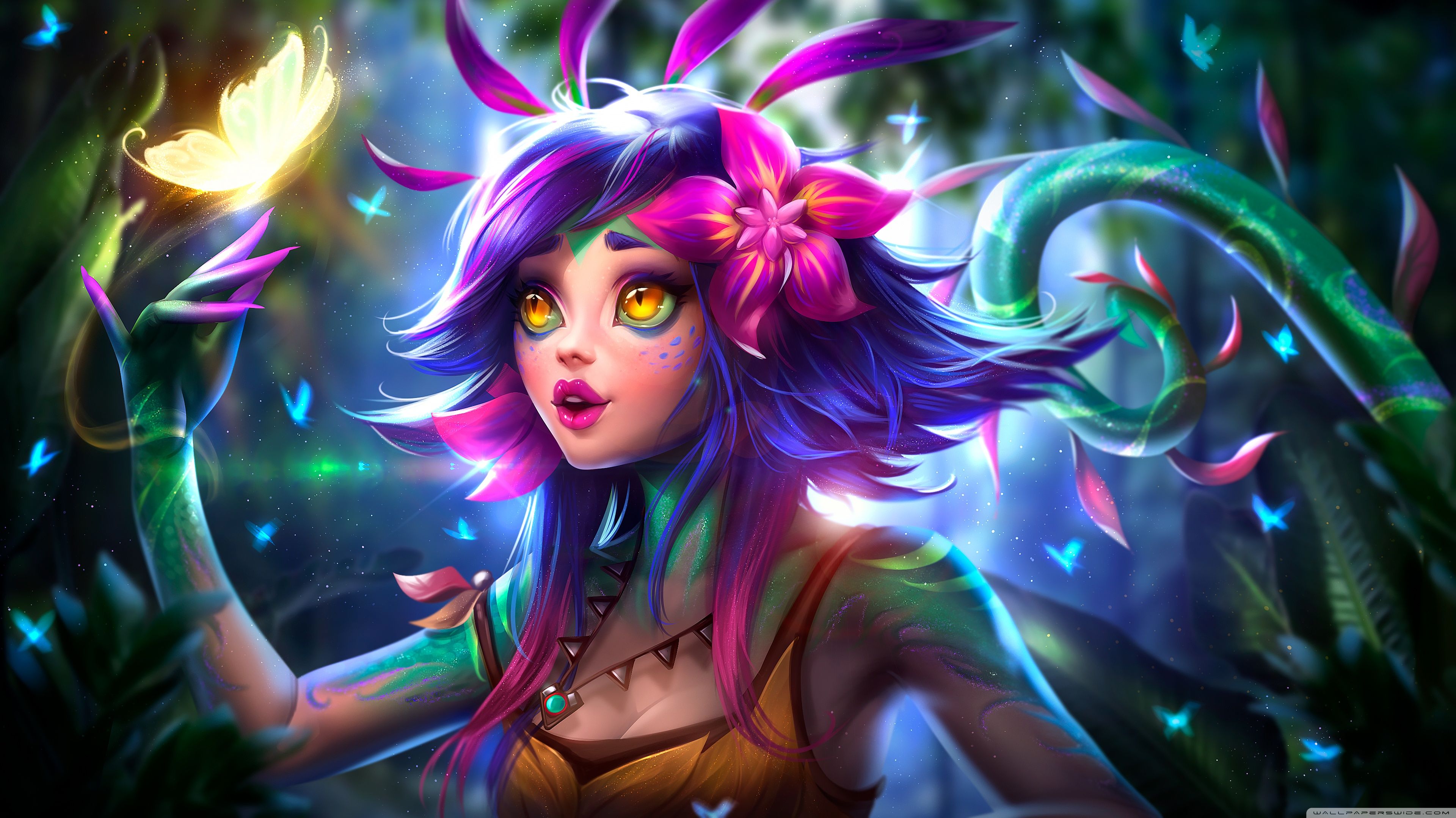 3840x2160 Neeko LOL League of Legends 4K UHD Wallpaper for UltraHD Desktop and TV : Widescreen and UltraWide Display : Dual Monitor : Smartphone and Tablet Devices