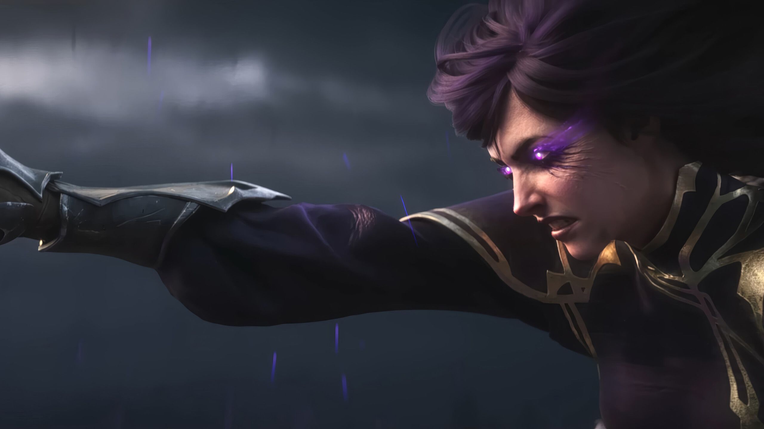 2560x1440 Morgana LoL Season 2024 Cinematic Wallpaper 4K HD PC n