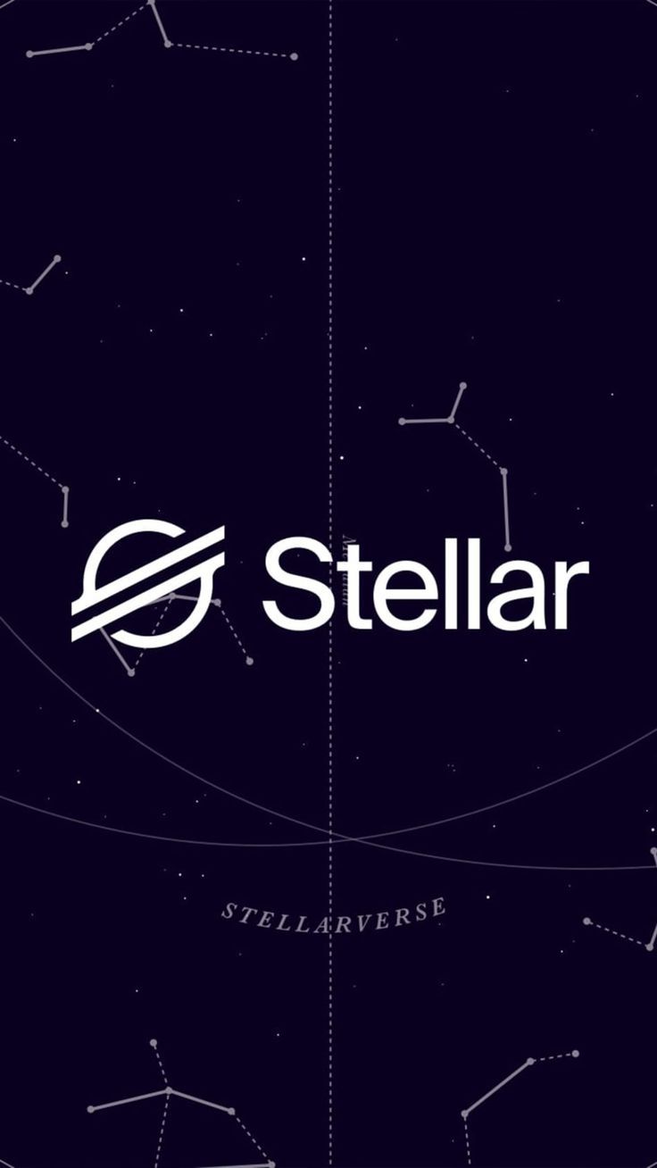 736x1308 Stellar Lumens Cryptocurrency Logo 4K Ultra HD Mobile Wallpaper for iPhone & Android