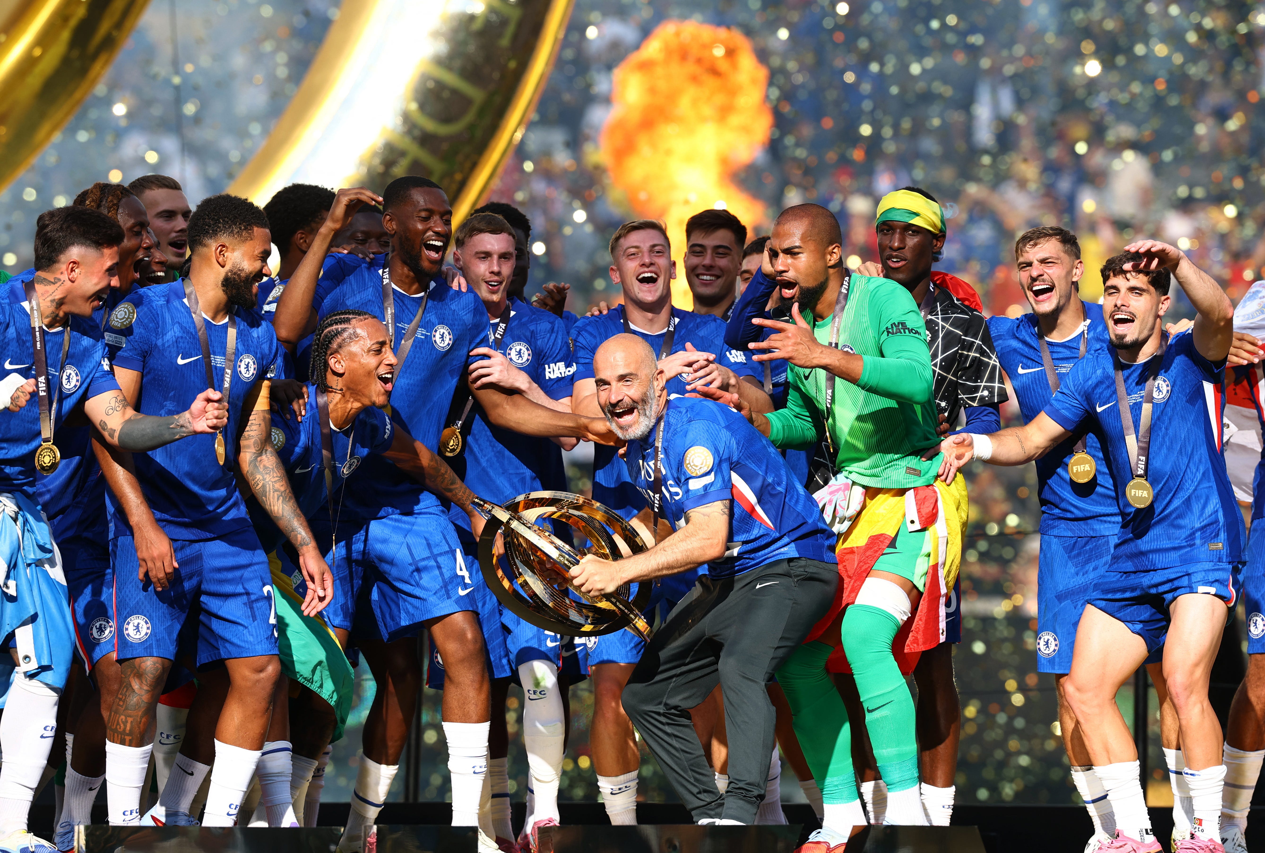 5353x3613 Chelsea FIFA Club World Cup 2025 Champions Wallpaper