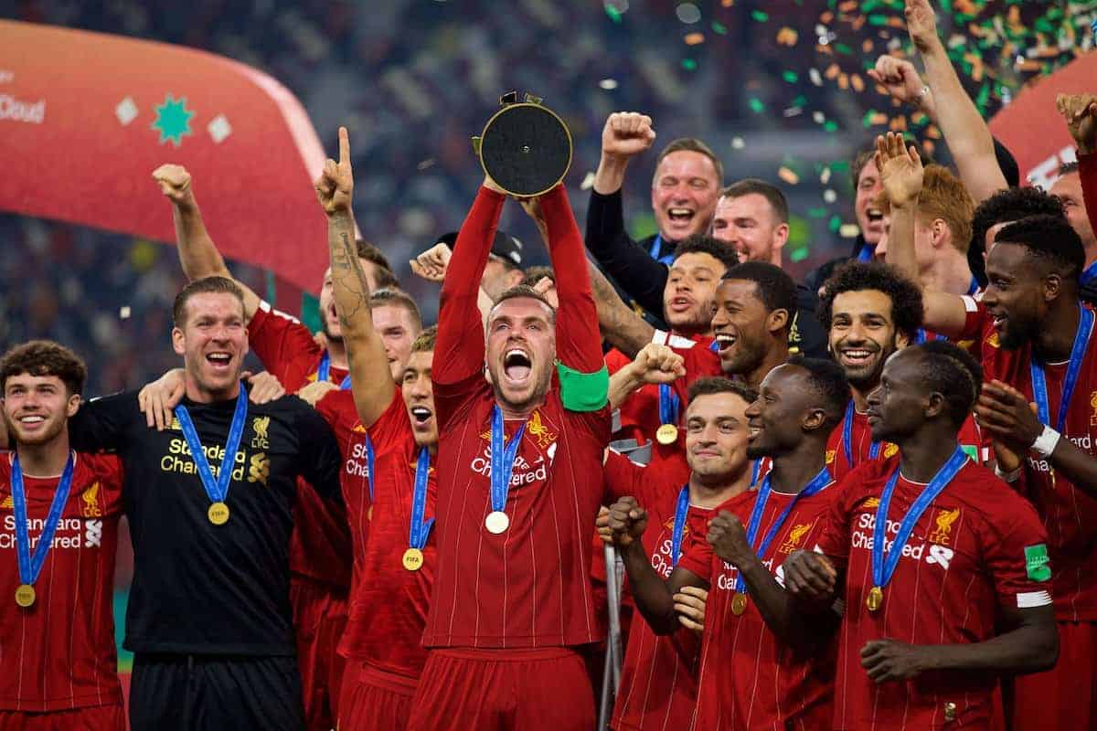 1200x800 The best photo as Liverpool lift the Club World Cup trophy