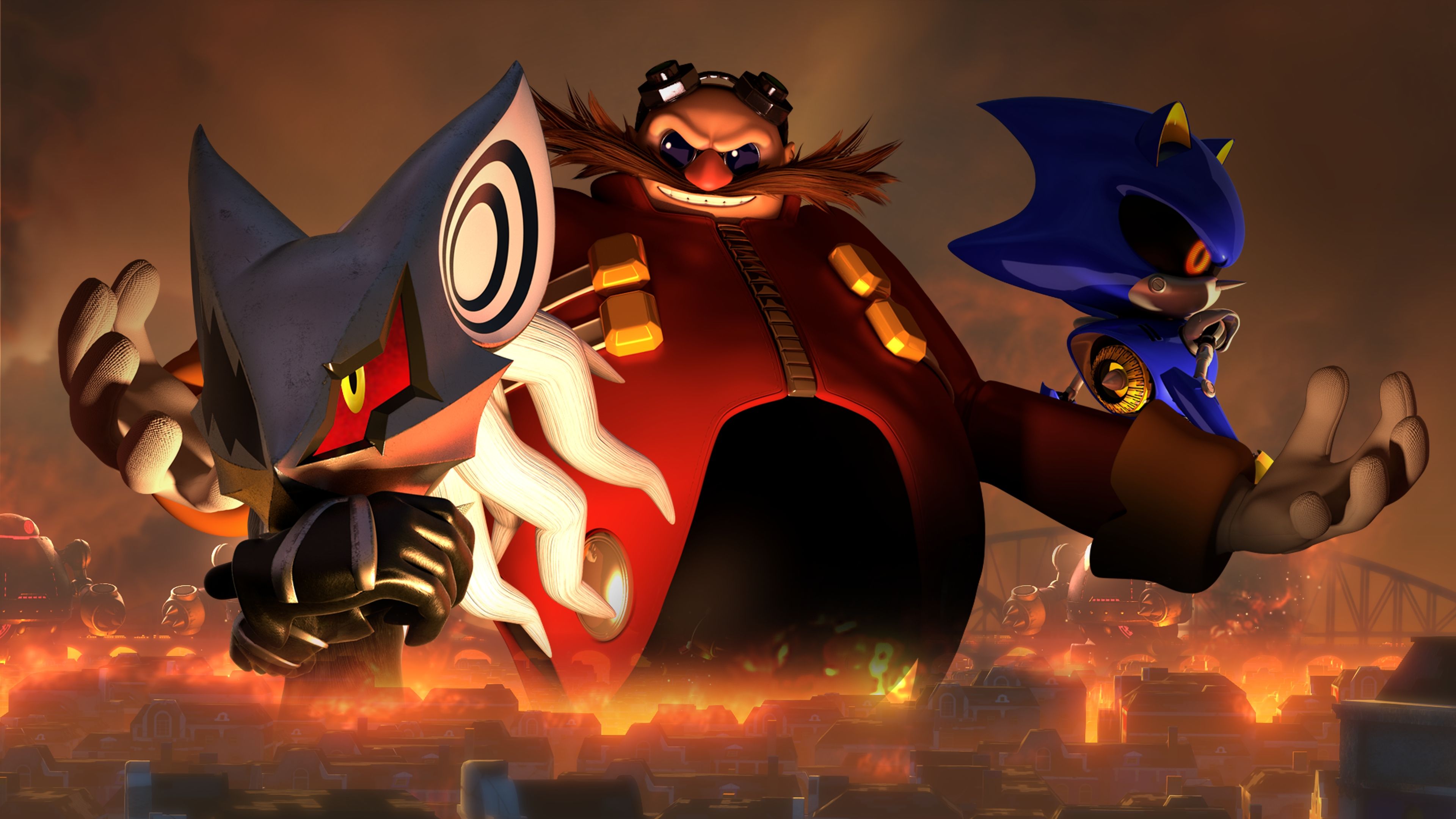 3840x2160 Free Infinite (Sonic The Hedgehog) 4K Wallpaper & Desktop HD Background for PC