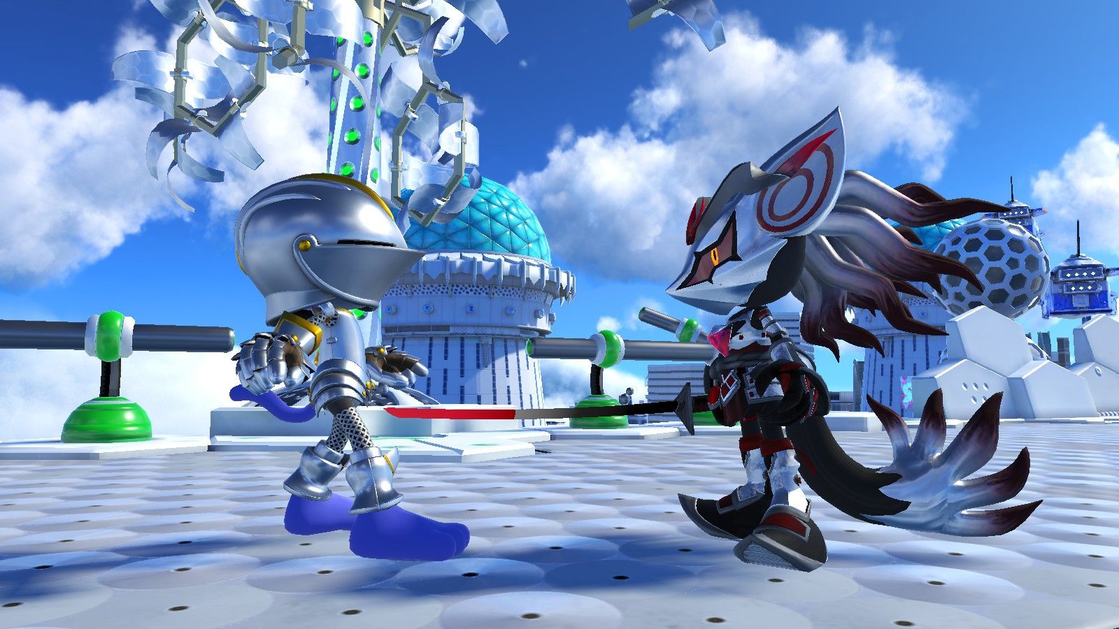 1600x900 Cursed Samurai Infinite Mod for Sonic Forces