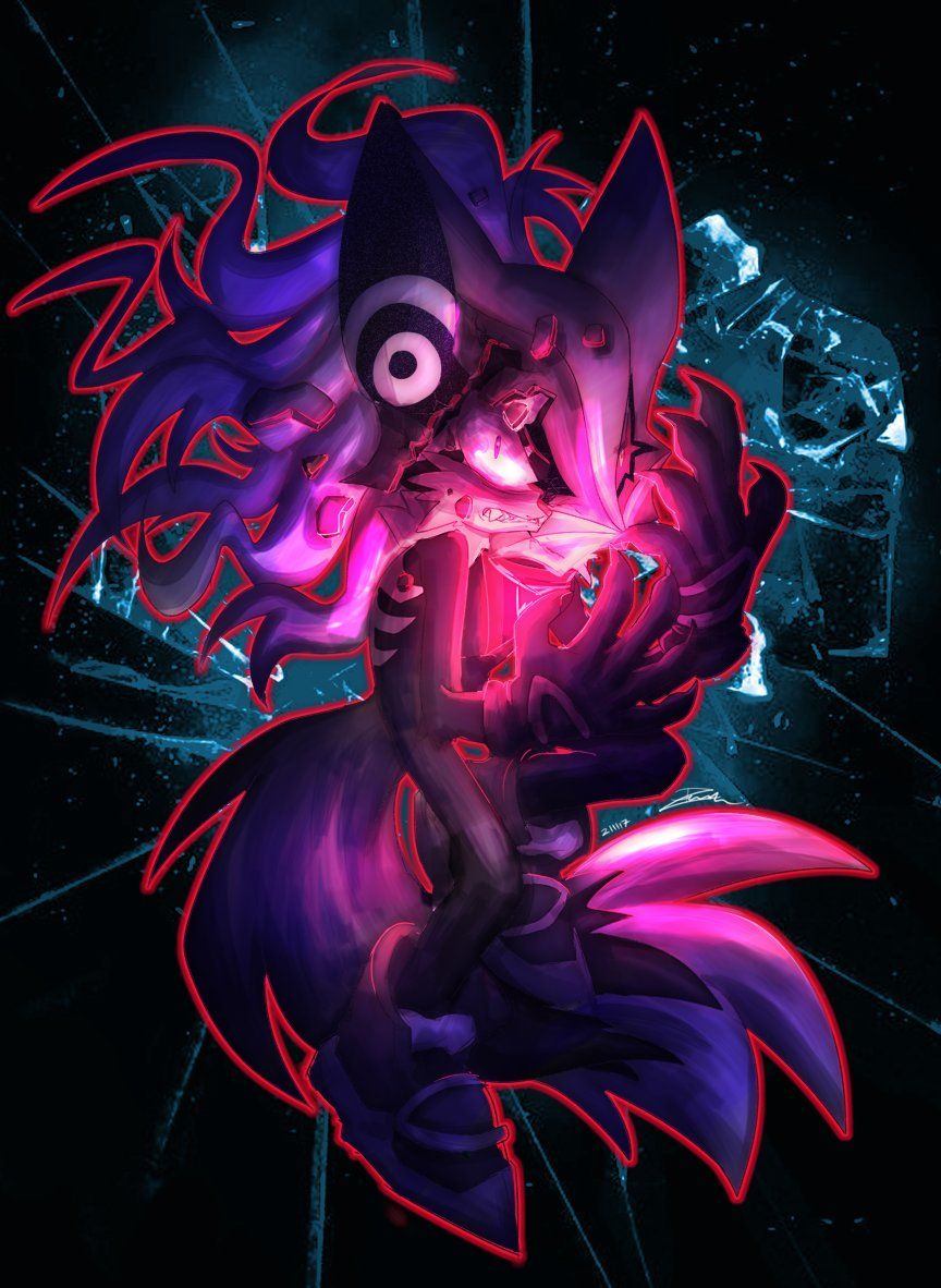 864x1182 Infinite (former Jackal Squad leader; the Ultimate Mercenary) reaction of Shadow the Ultimate Lifeform vs. Sonic the Hedgehog for some reason (from Sonic Forces)