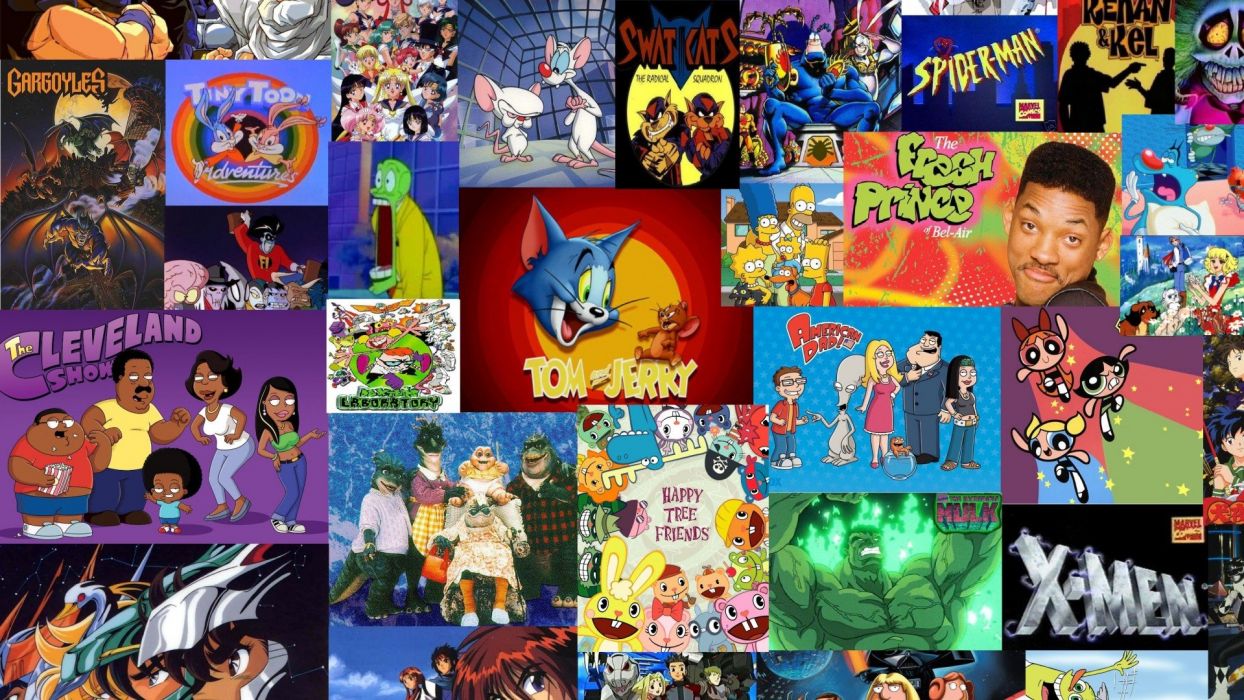 1244x700 TV Shows Collage Wallpaper