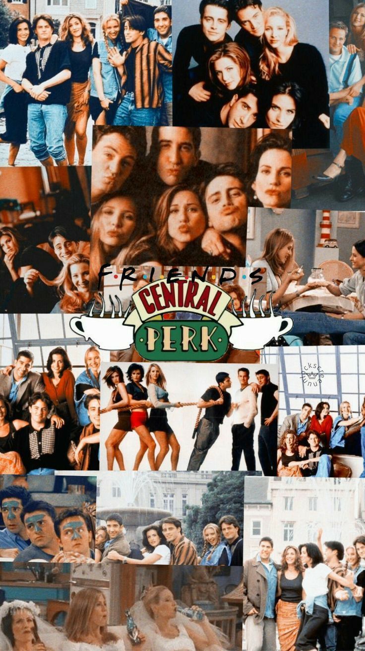736x1310 Friends Aesthetic TV Show Wallpaper