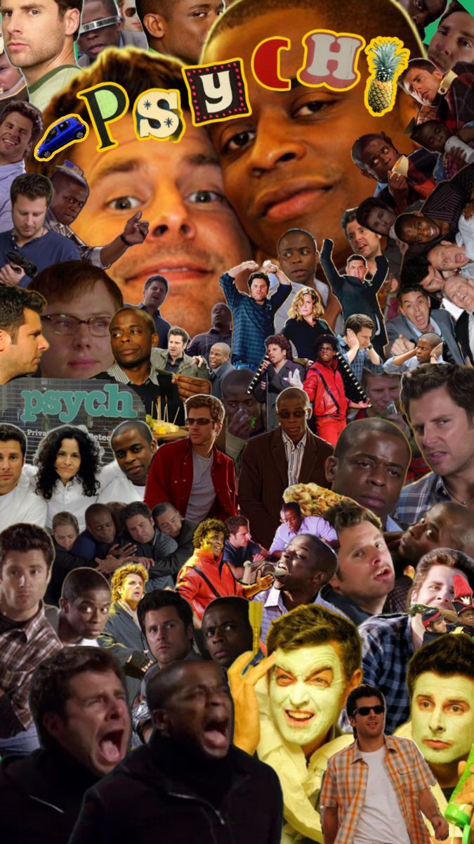 675x1200 Psych Show Collage. Psych movie, Shawn and gus, Psych tv