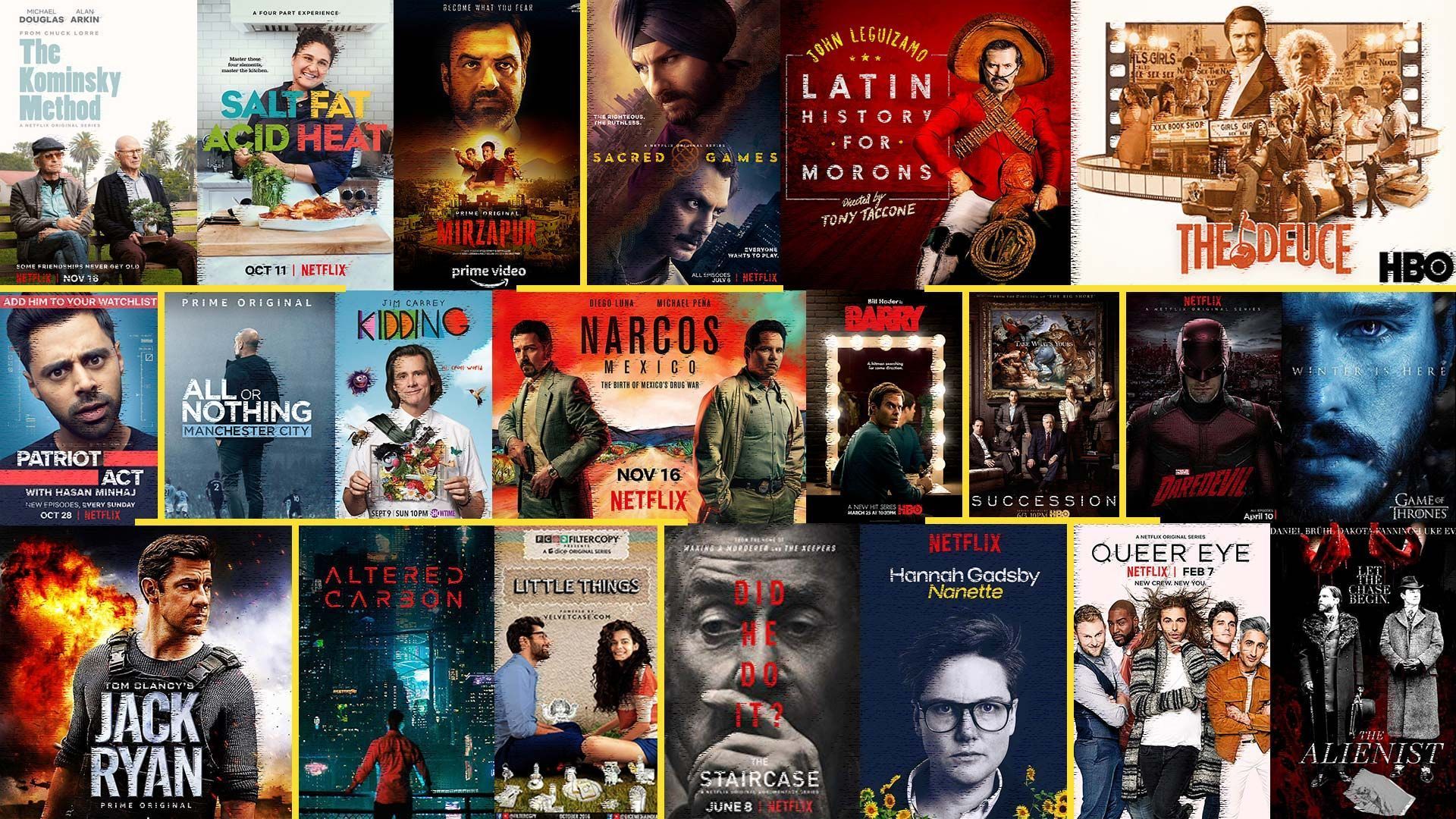 1920x1080 Collage 2019 Top Shows Best Shows Tv Shows Coming Back 2019 Tv Shows Coming Back 2019