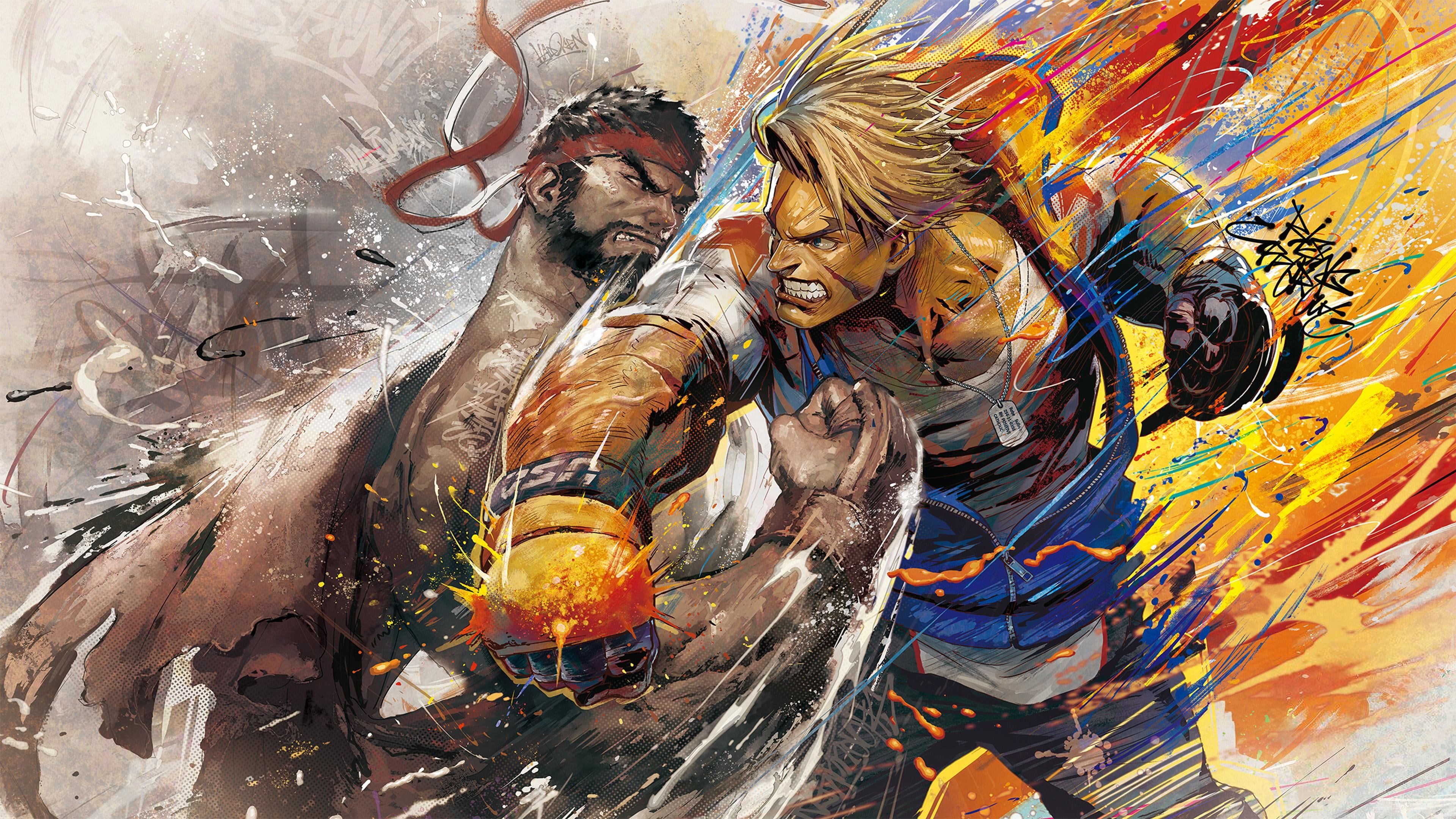 3840x2160 Capcom Cup X Text Less Logo Less Wallpaper (Original Saturation)