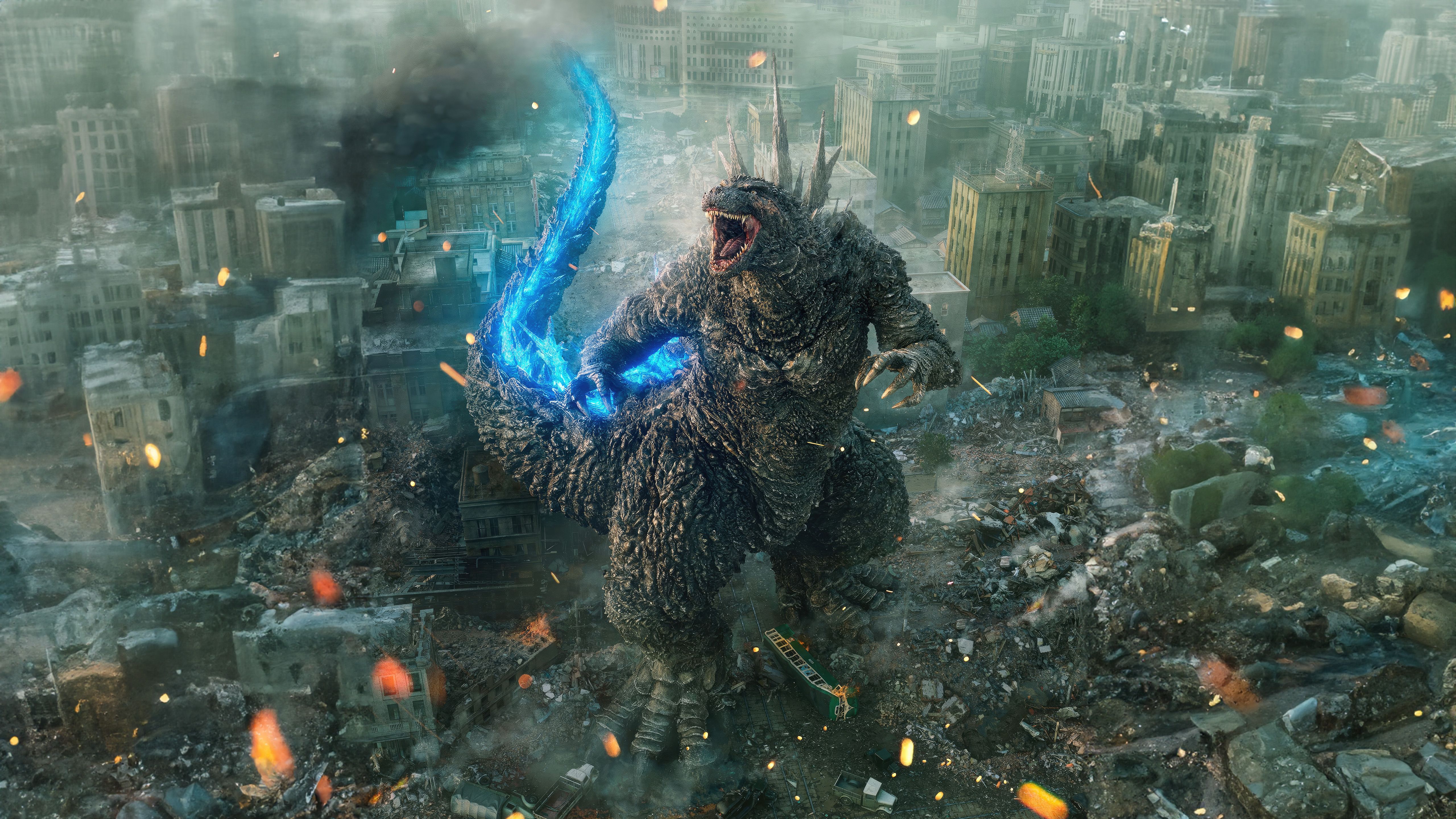 5120x2880 Godzilla Minus One 5K Wallpaper