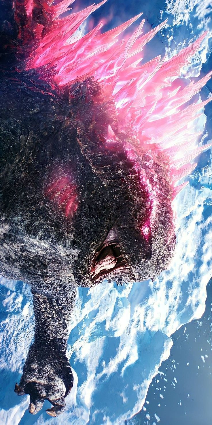 736x1471 Godzilla Wallpaper: Unleash the Monster Wallpaper HD. Godzilla in space wallpaper 4k, Godzilla wallpaper HD 4k, King kong vs godzilla
