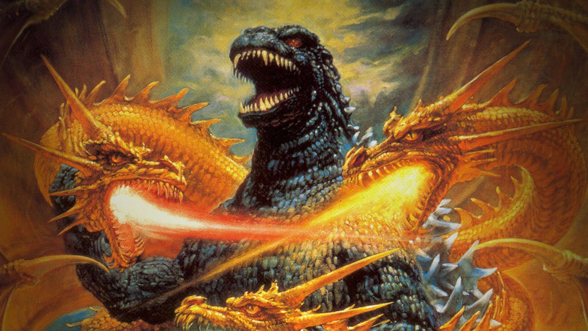 1920x1080 Heisei Godzilla Wallpaper