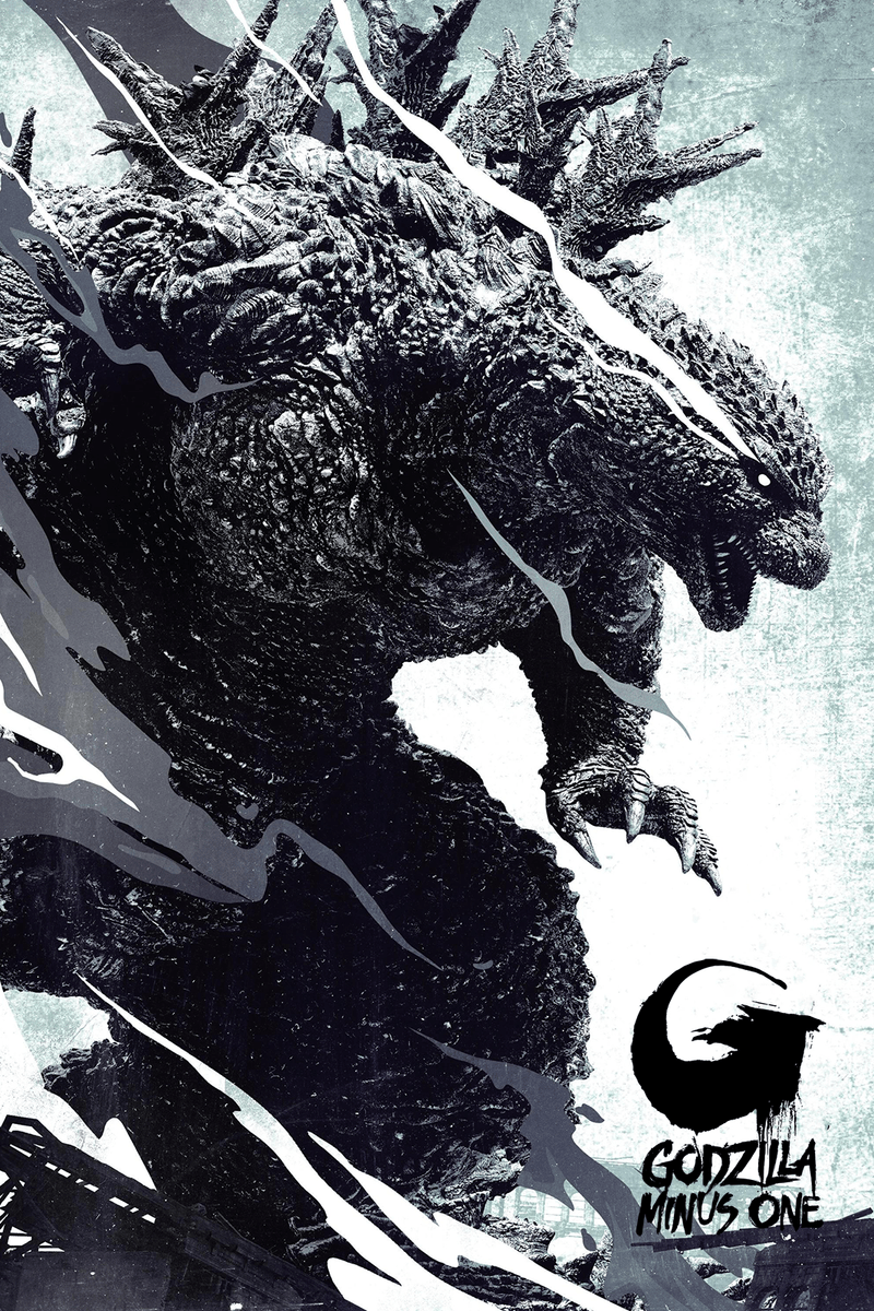 800x1200 Godzilla Minus One Movie Poster Fan Gift
