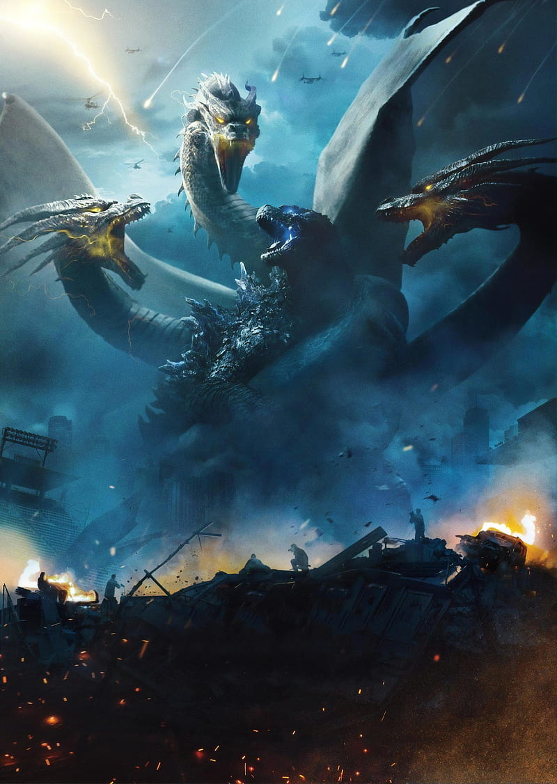 800x1126 Godzilla King of the Monsters Movie Poster, HD phone wallpaper