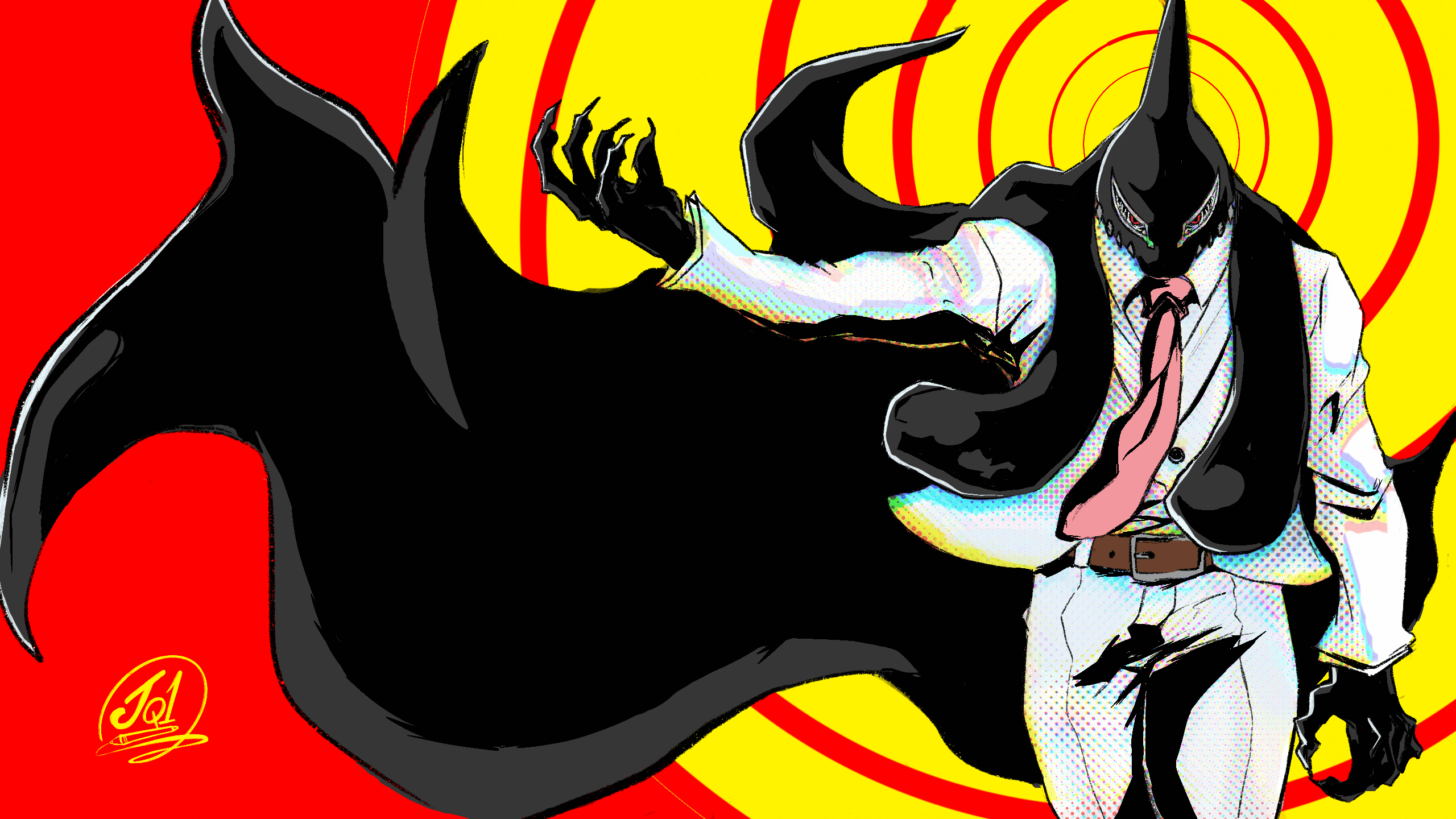 2560x1440 Gang Orca! (fanart by me)