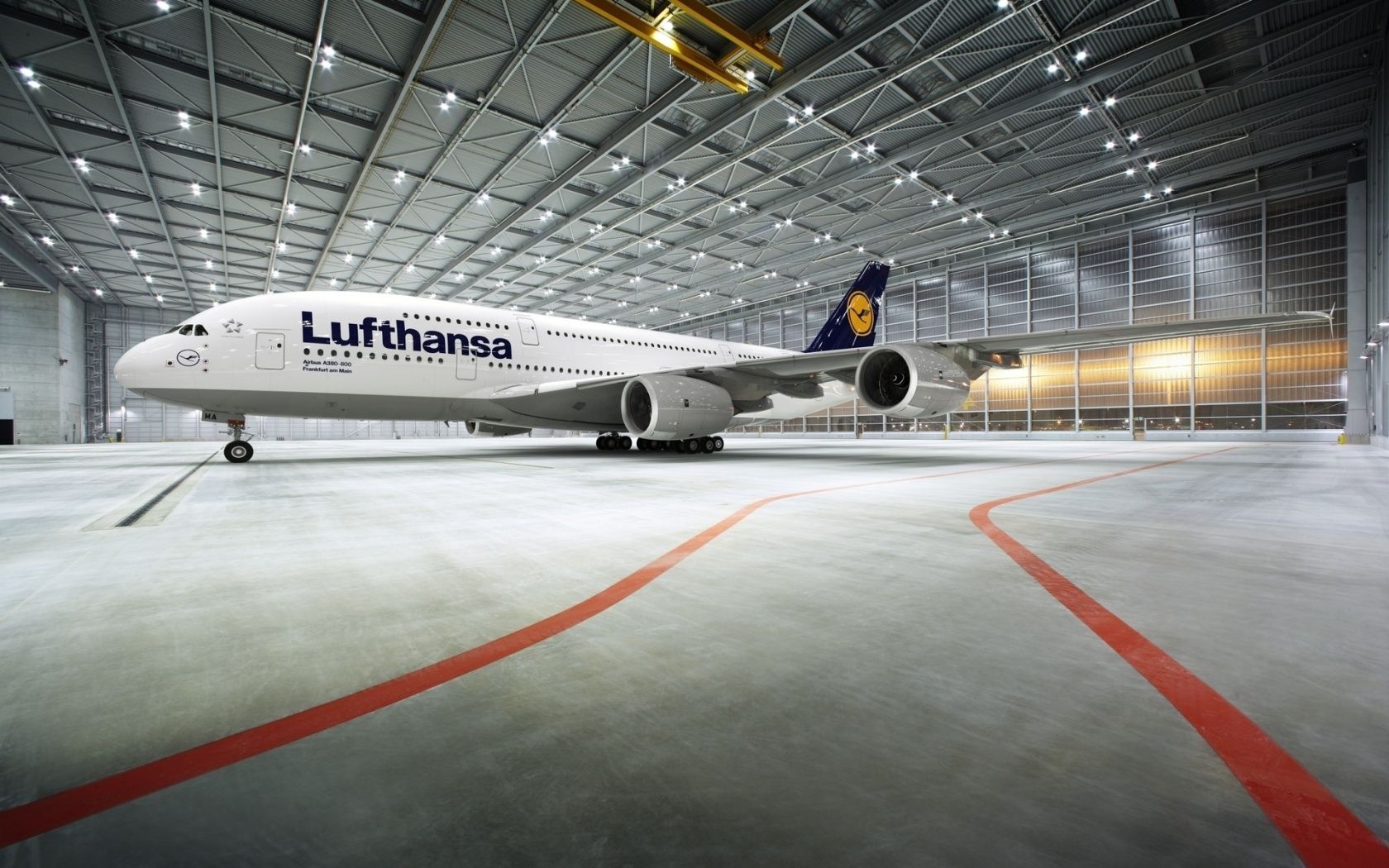 1680x1050 commercial, Aircraft, Lufthansa Wallpaper HD / Desktop and Mobile Background