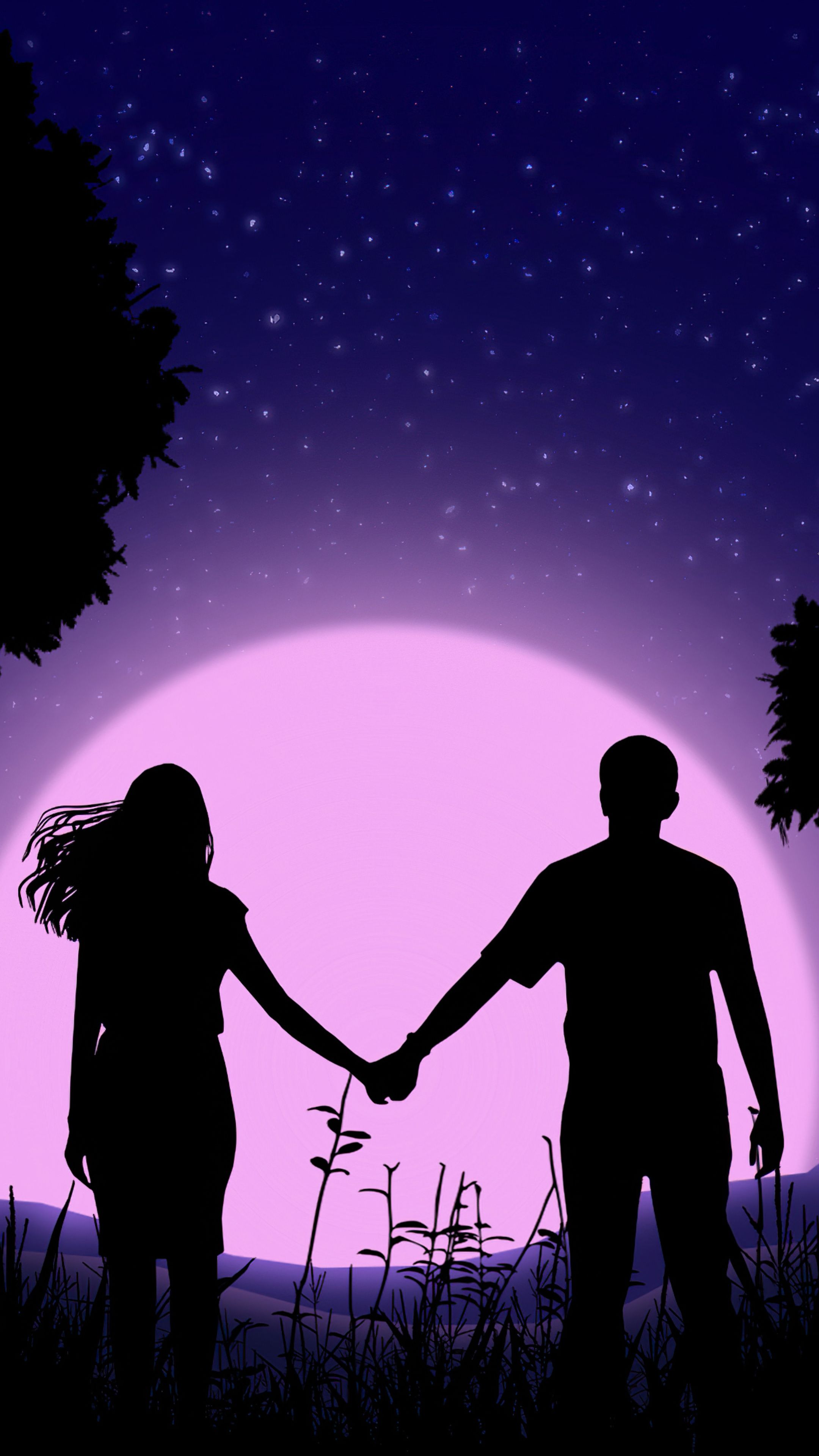 2160x3840 Love Couple Wallpaper
