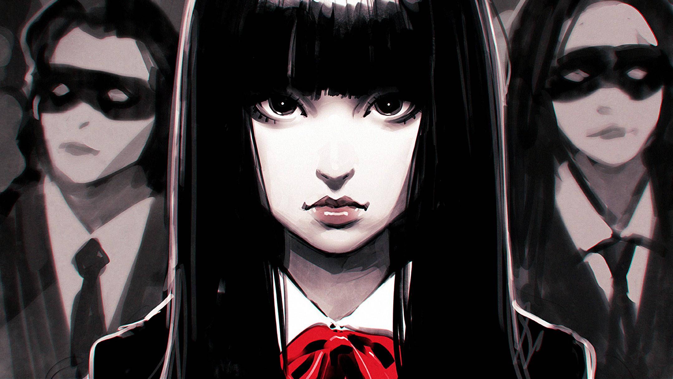 2160x1215 Download Kill Bill Gogo Yubari Anime Artwork Wallpaper
