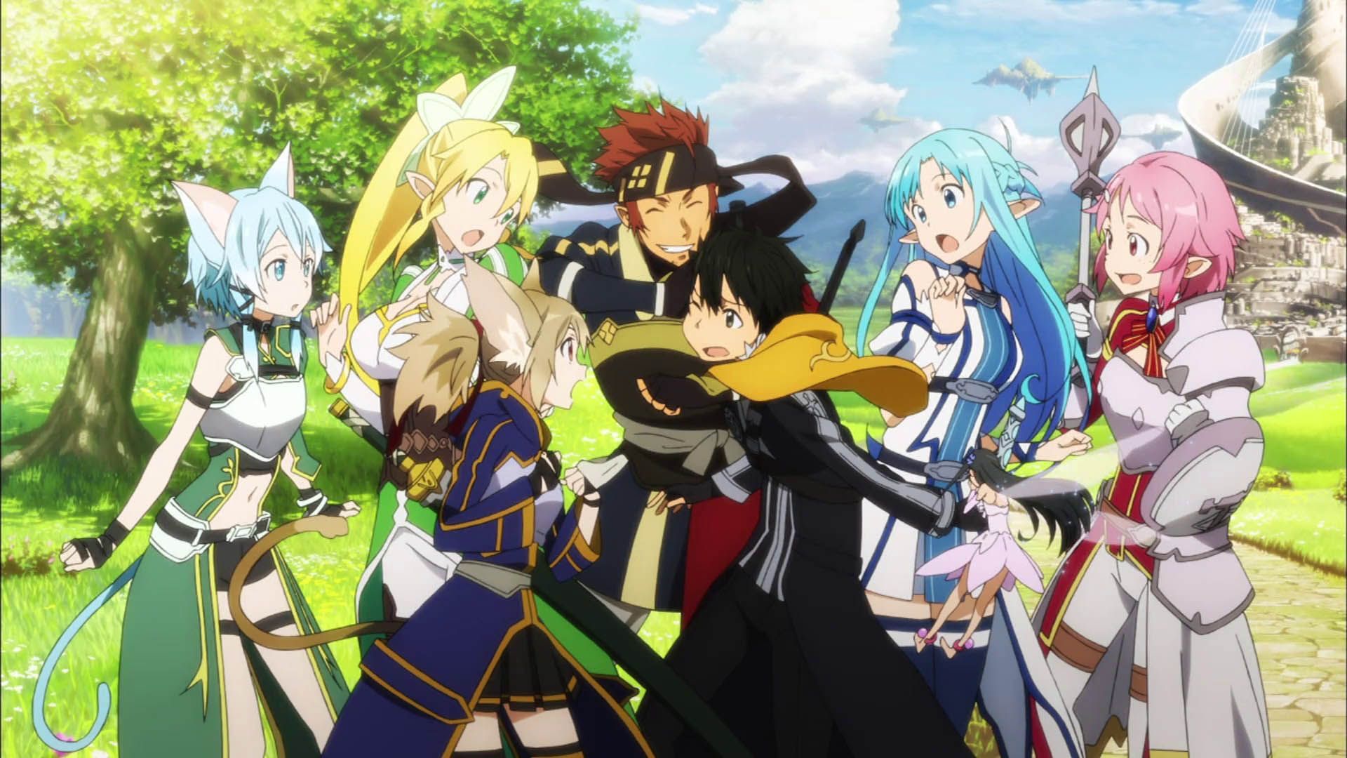 1920x1080 Sword Art Online Season 2 Gogoanime Art Online Season 2 Anime HD Wallpaper