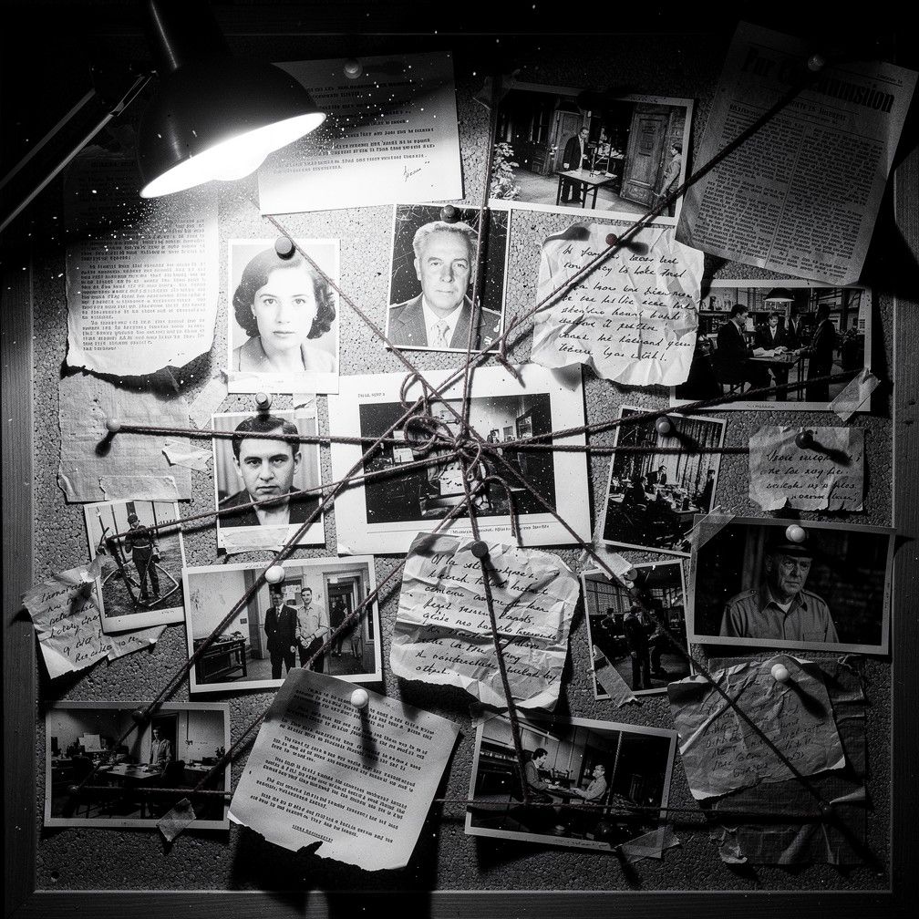 1008x1008 Free Detective Evidence Wall Image, Detective, Evidence
