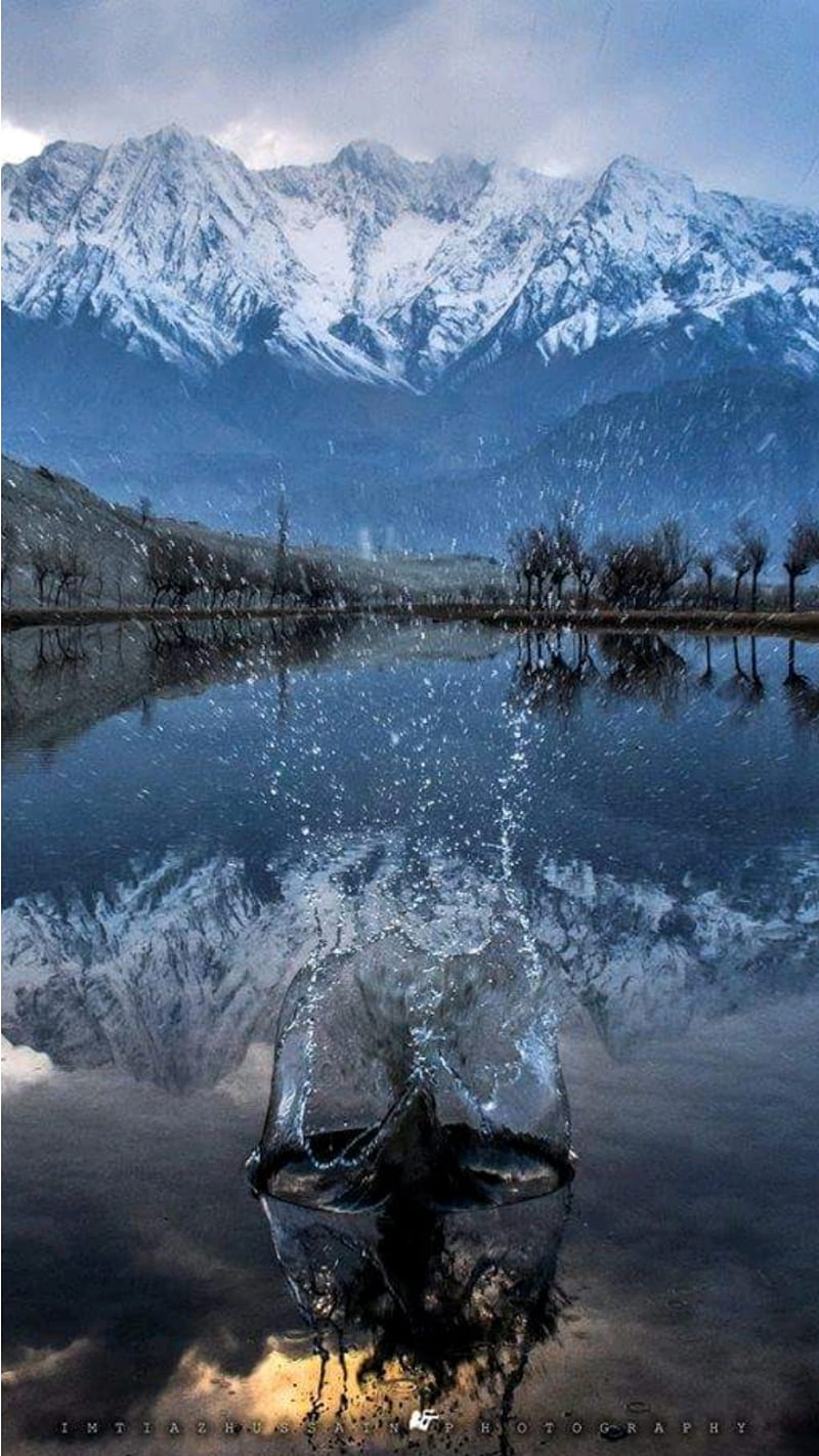 800x1422 Skardu lake Pakistan, landscape, mountain, pakistan nature, view, HD phone wallpaper