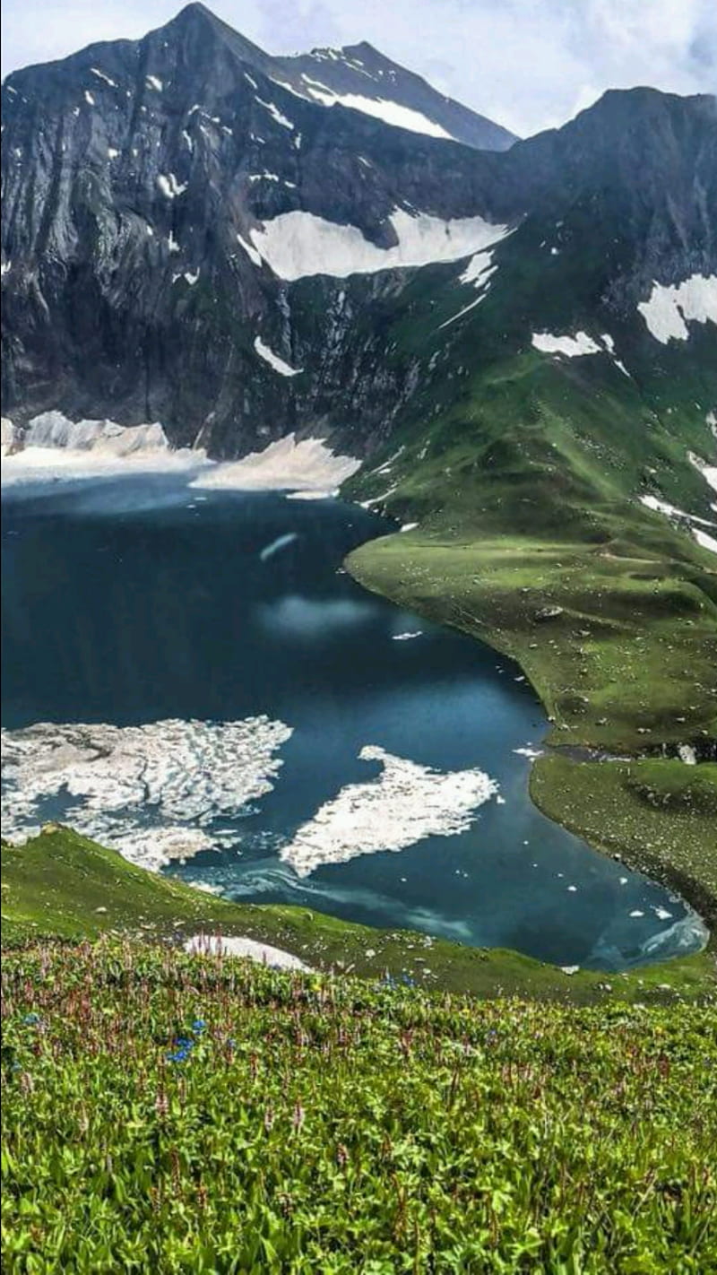 800x1422 Skardu Pakistan, blue, green, landscape, mountains, nature, new, sky, HD phone wallpaper