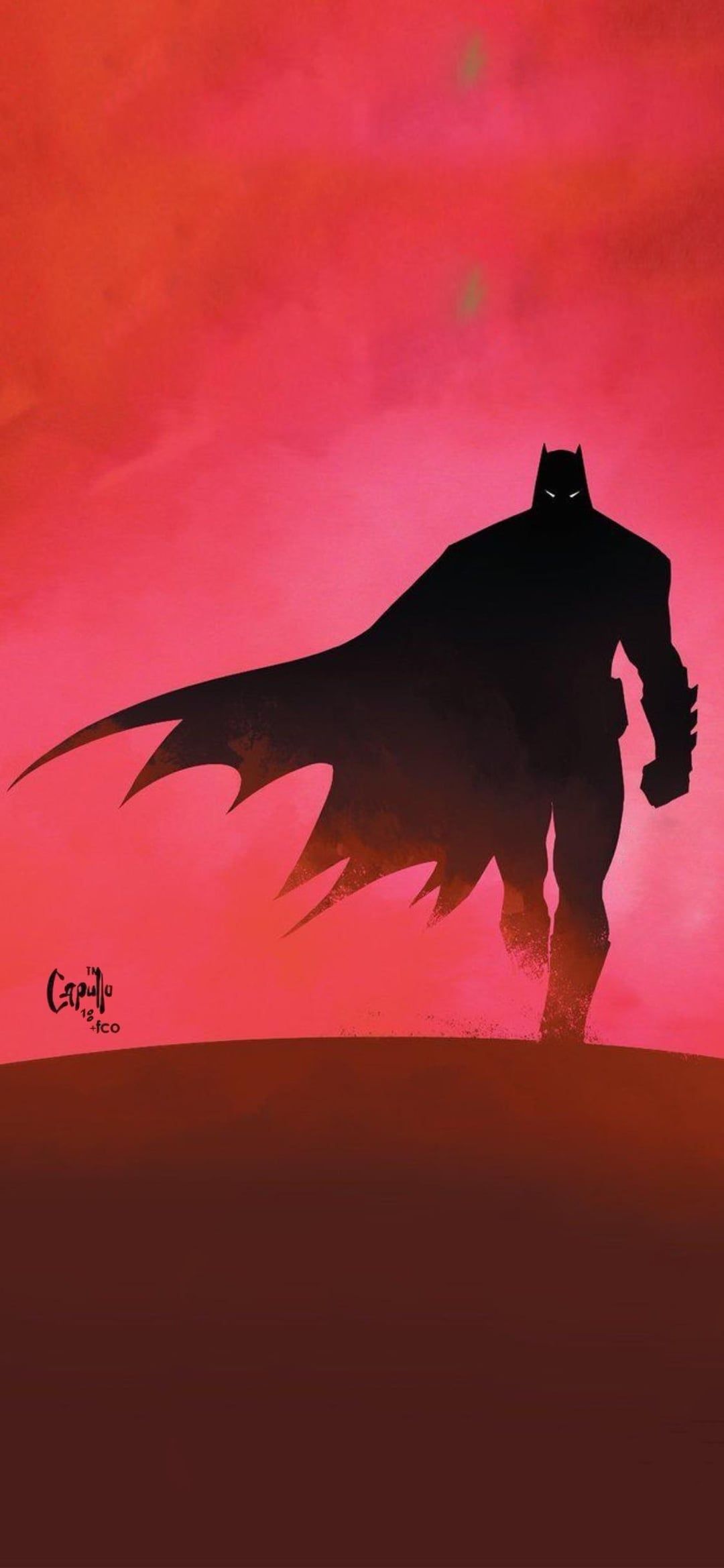 1080x2338 Fan Made: Turned A Batman Comic Cover Into An IPhone X Wallpaper. Hope You Like It : R DC_Cinematic