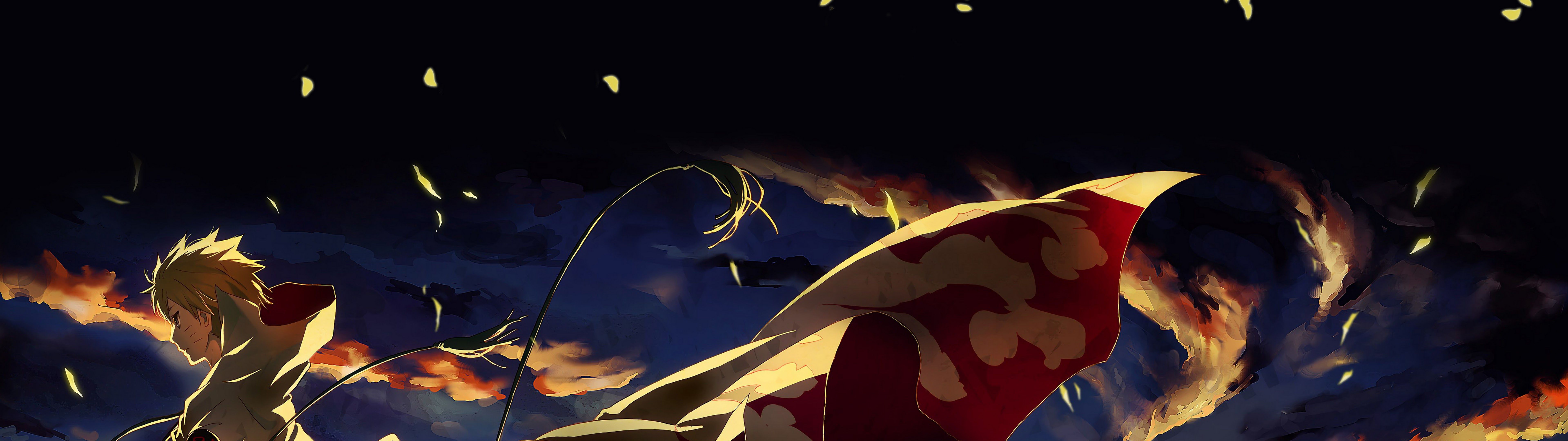 7680x2160 Naruto Dual Monitor 4k Wallpaper