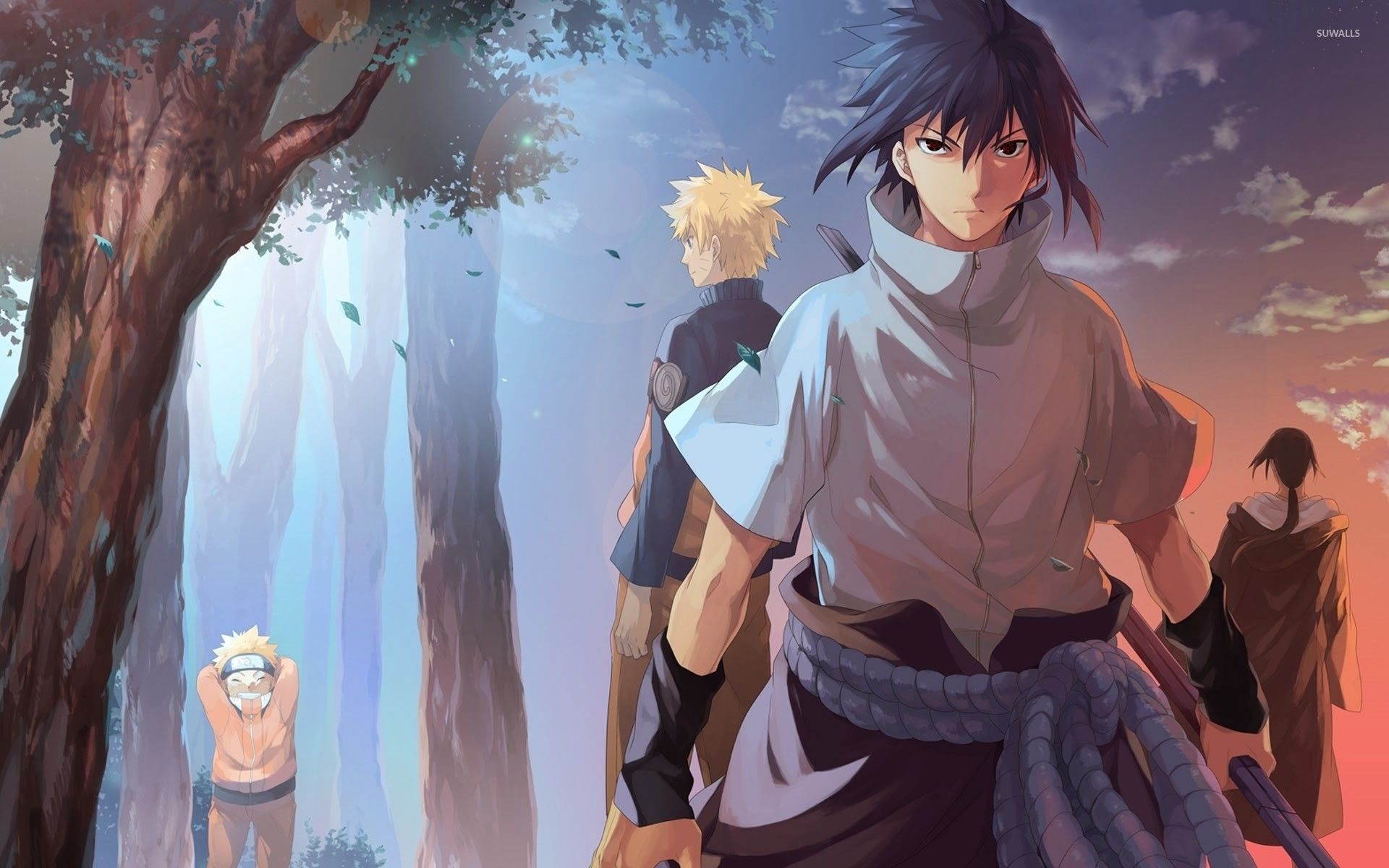 1920x1200 Sasuke And Naruto Wallpaper