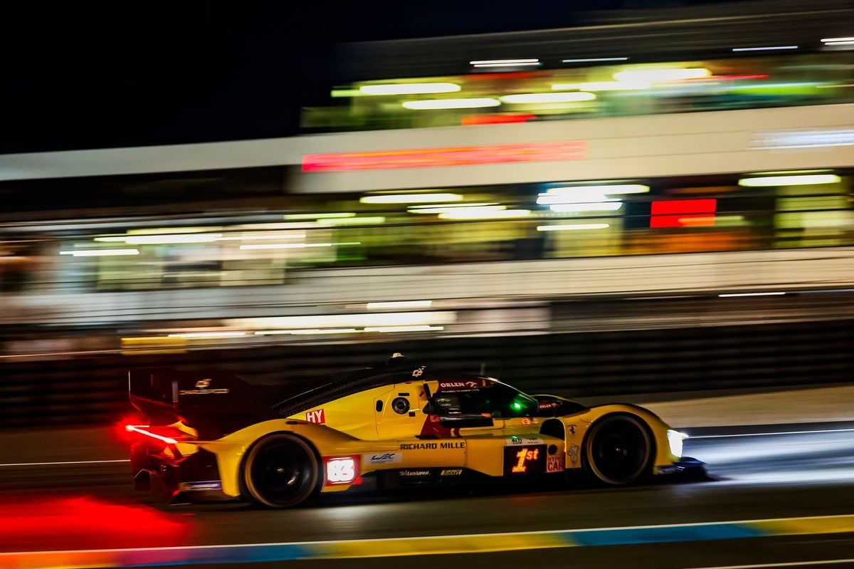 1200x799 Le Mans 24 Hours: Robert Kubica's Ferrari tops final