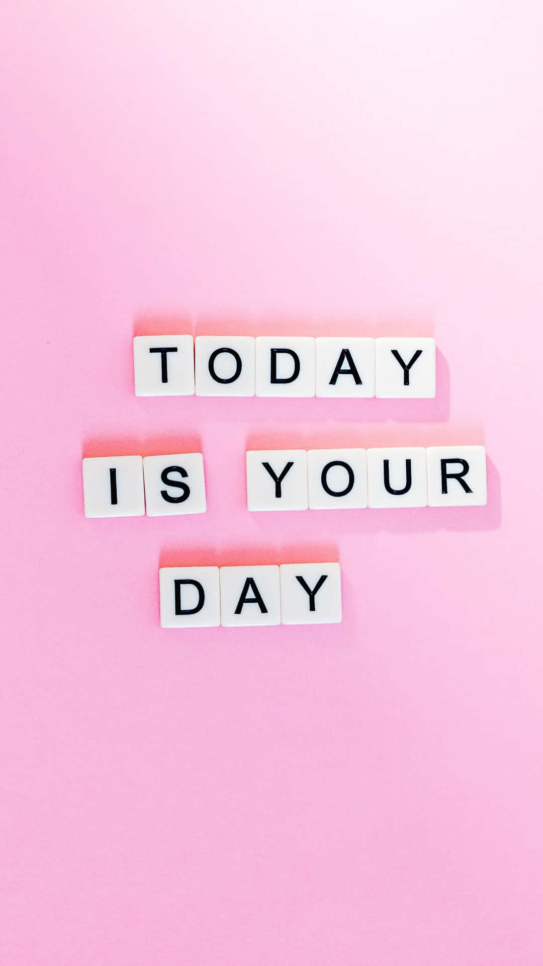 1080x1920 Pink Quote Wallpaper