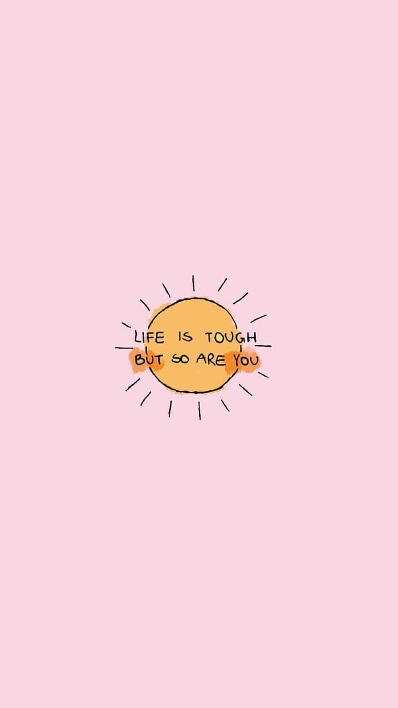 800x1422 Download Spread positivity and don't forget to take time to enjoy life! Wallpaper