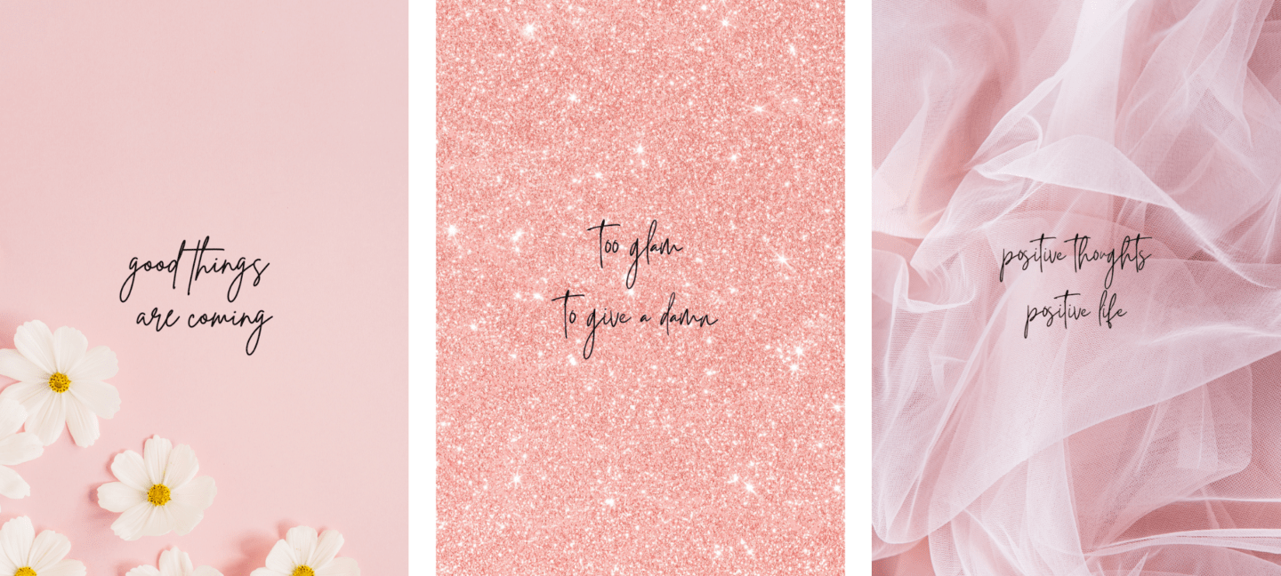 1440x648 Aesthetic Pink Wallpaper For iPhone of the Snow