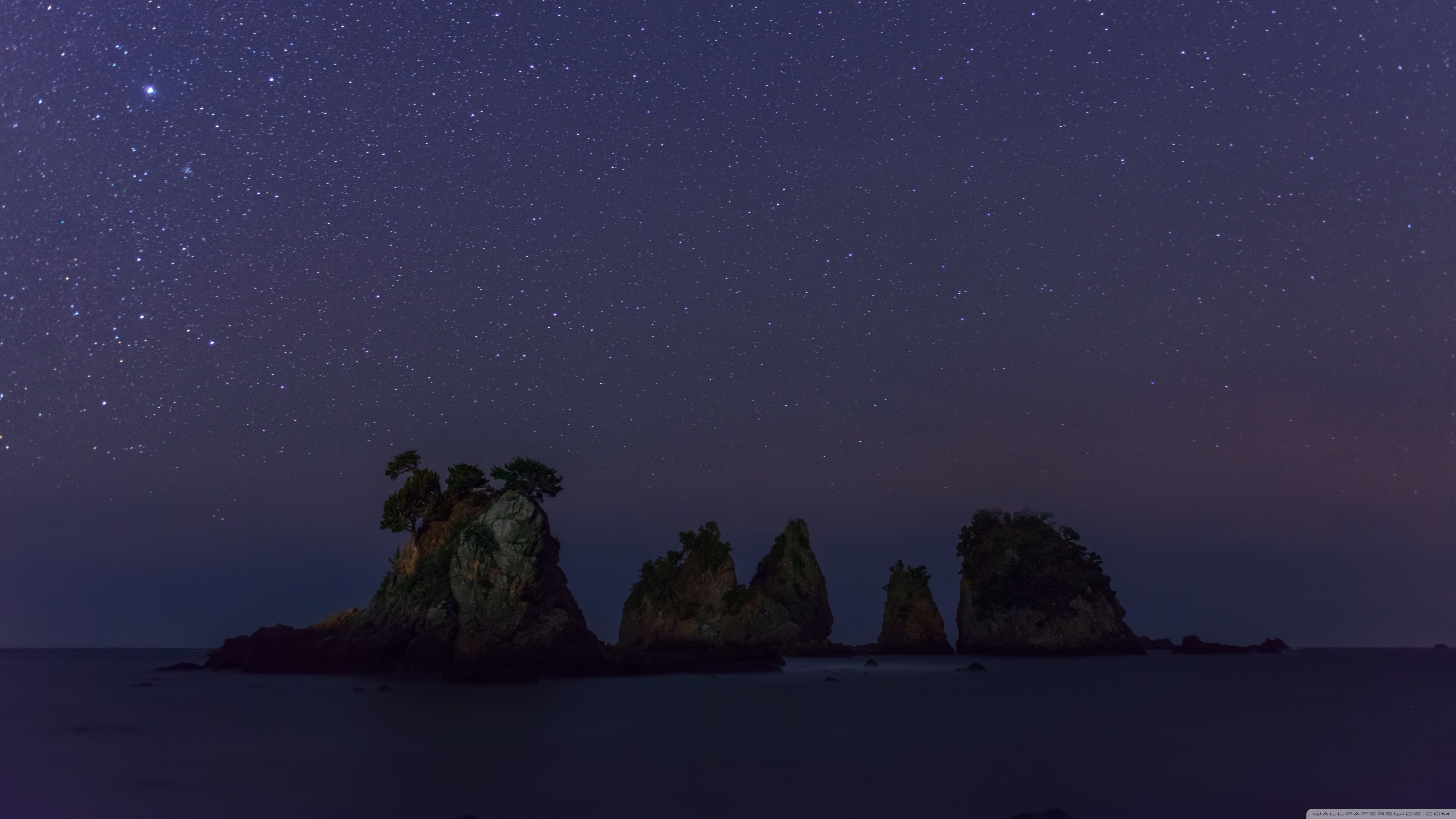 3840x2160 Night Sky Japan 4K UHD Wallpaper for UltraHD Desktop and TV : Smartphone and Tablet Devices