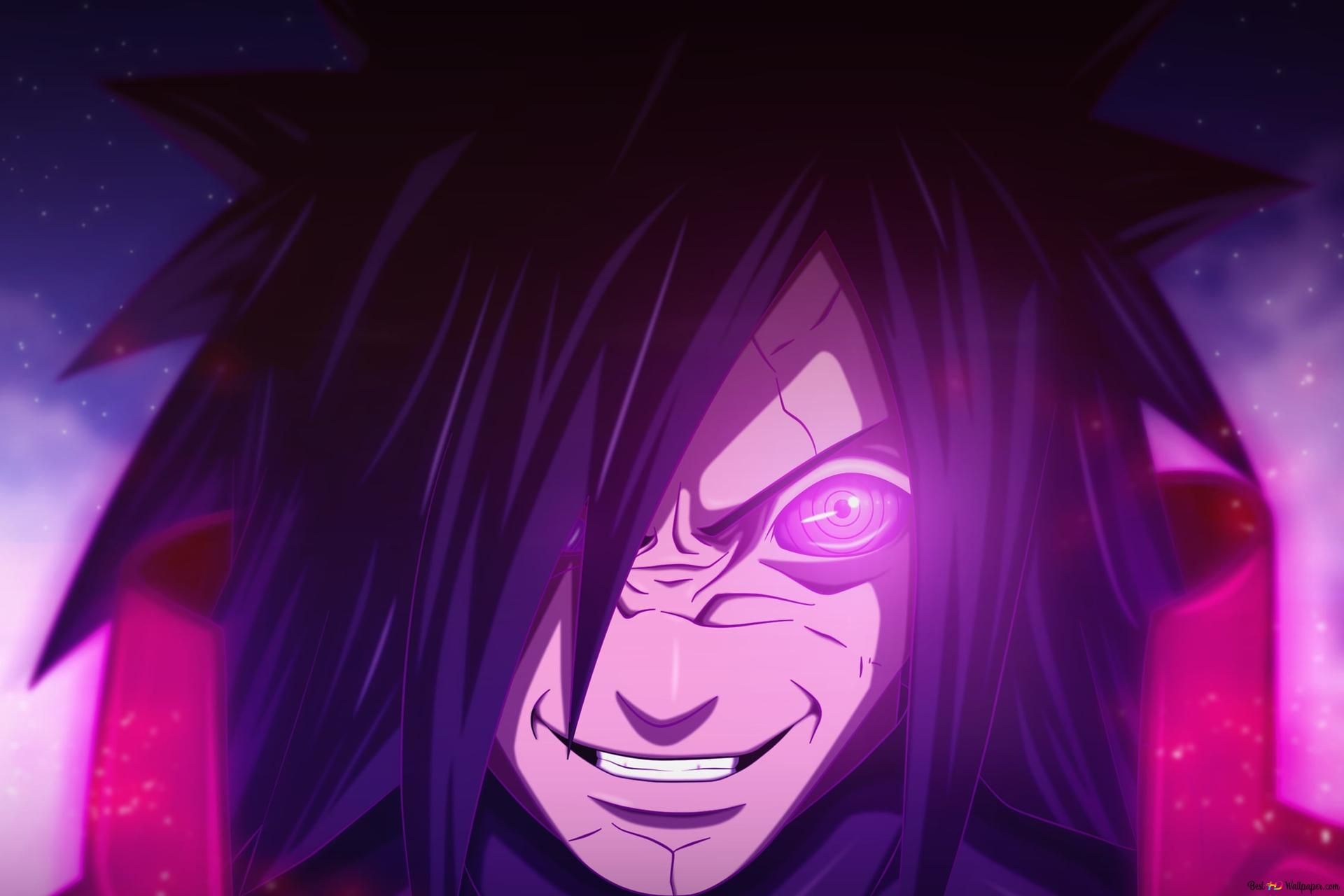 1920x1280 Madara Uchiha's Devil smile 2K wallpaper download
